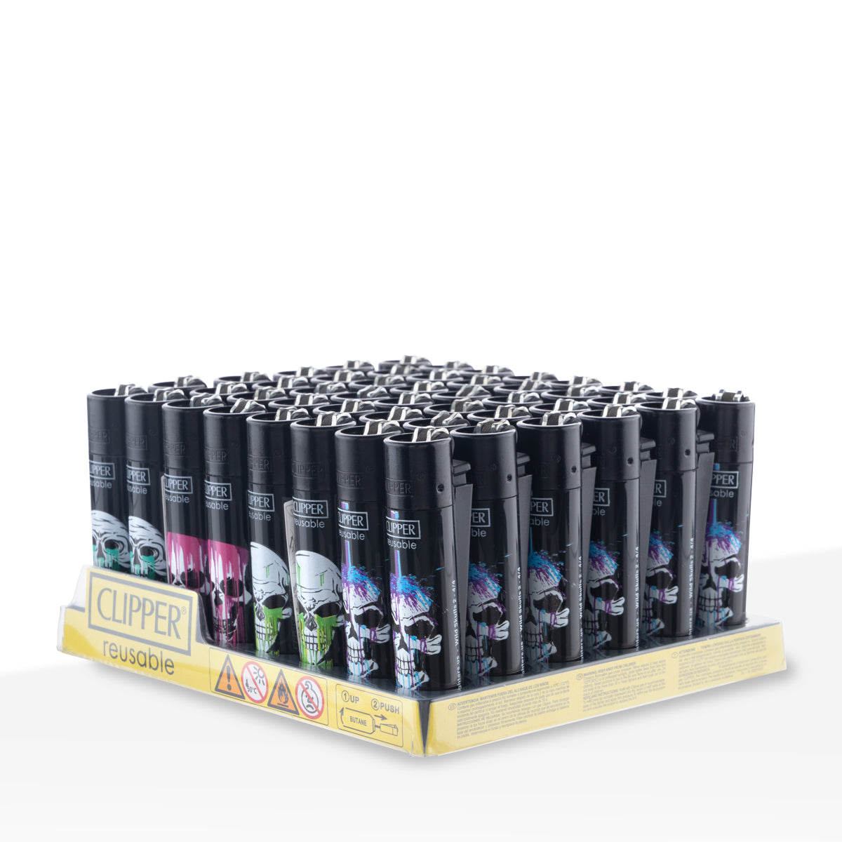 Clipper® | Wild Skulls | 48 Count