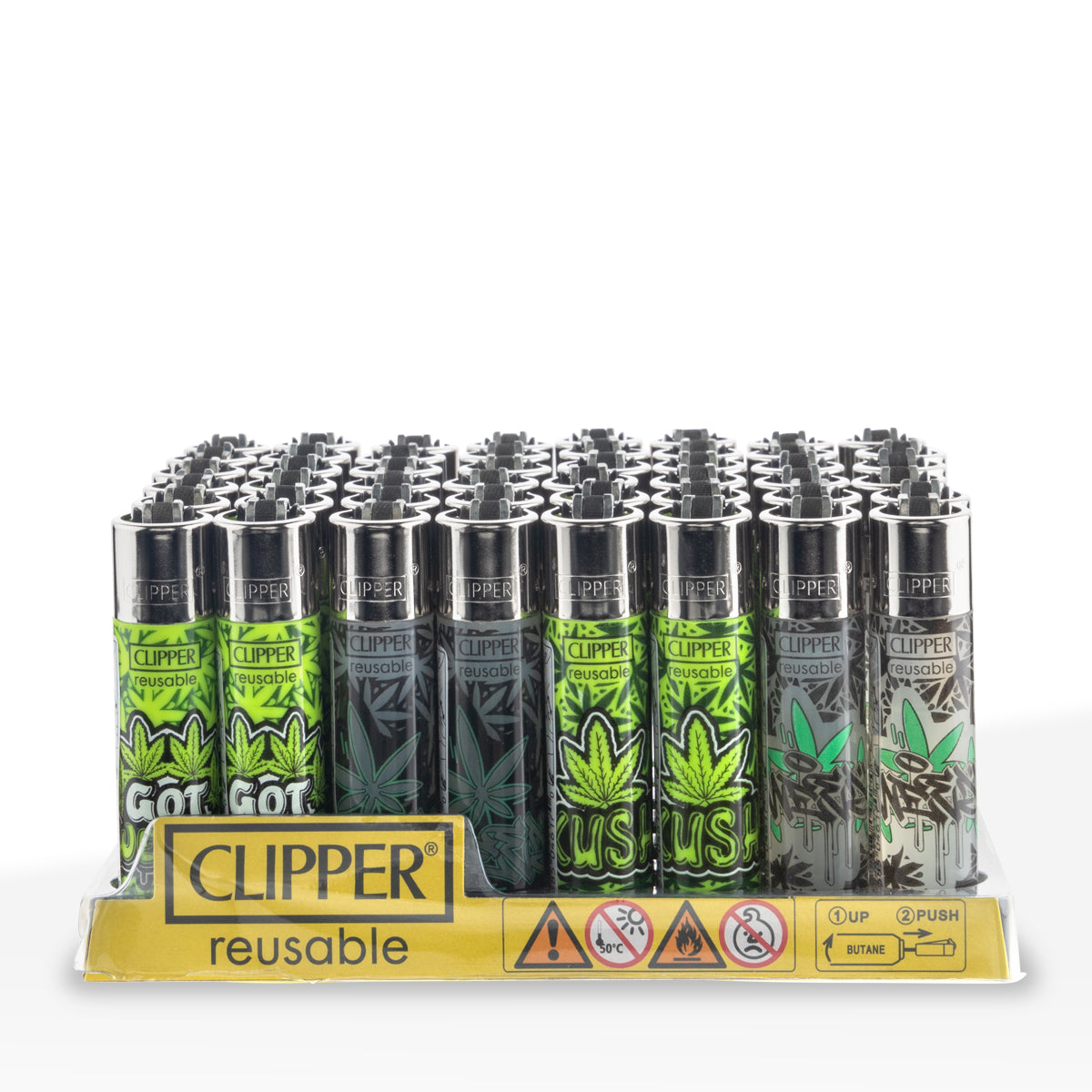 Clipper® Lighters | Various Styles | 48 Count