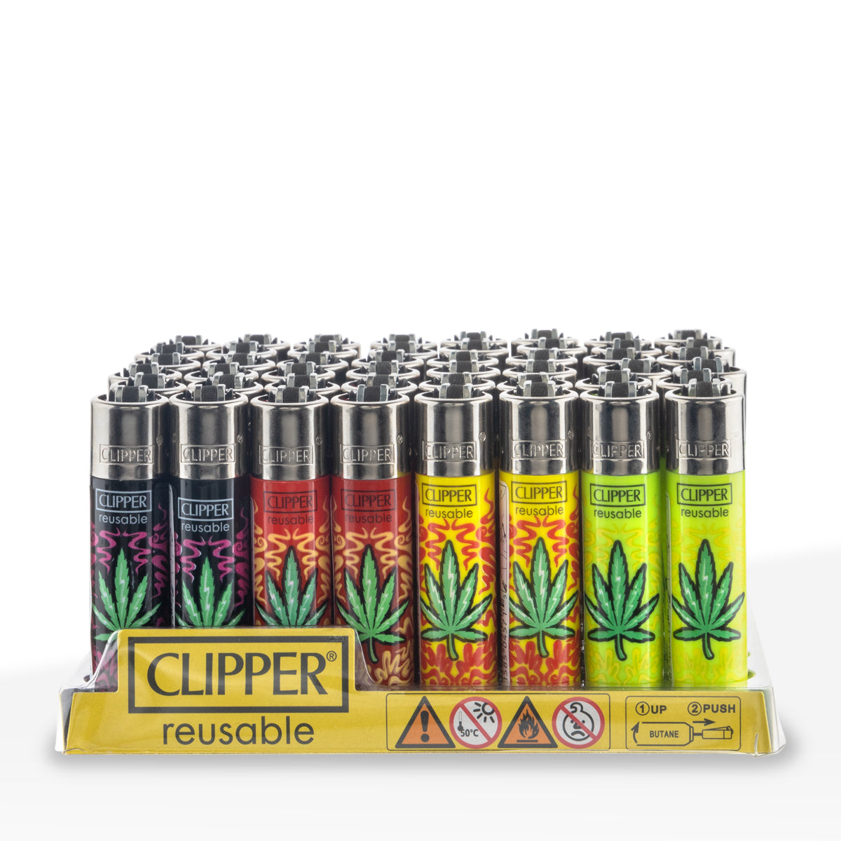 Clipper® Lighters | Various Styles | 48 Count