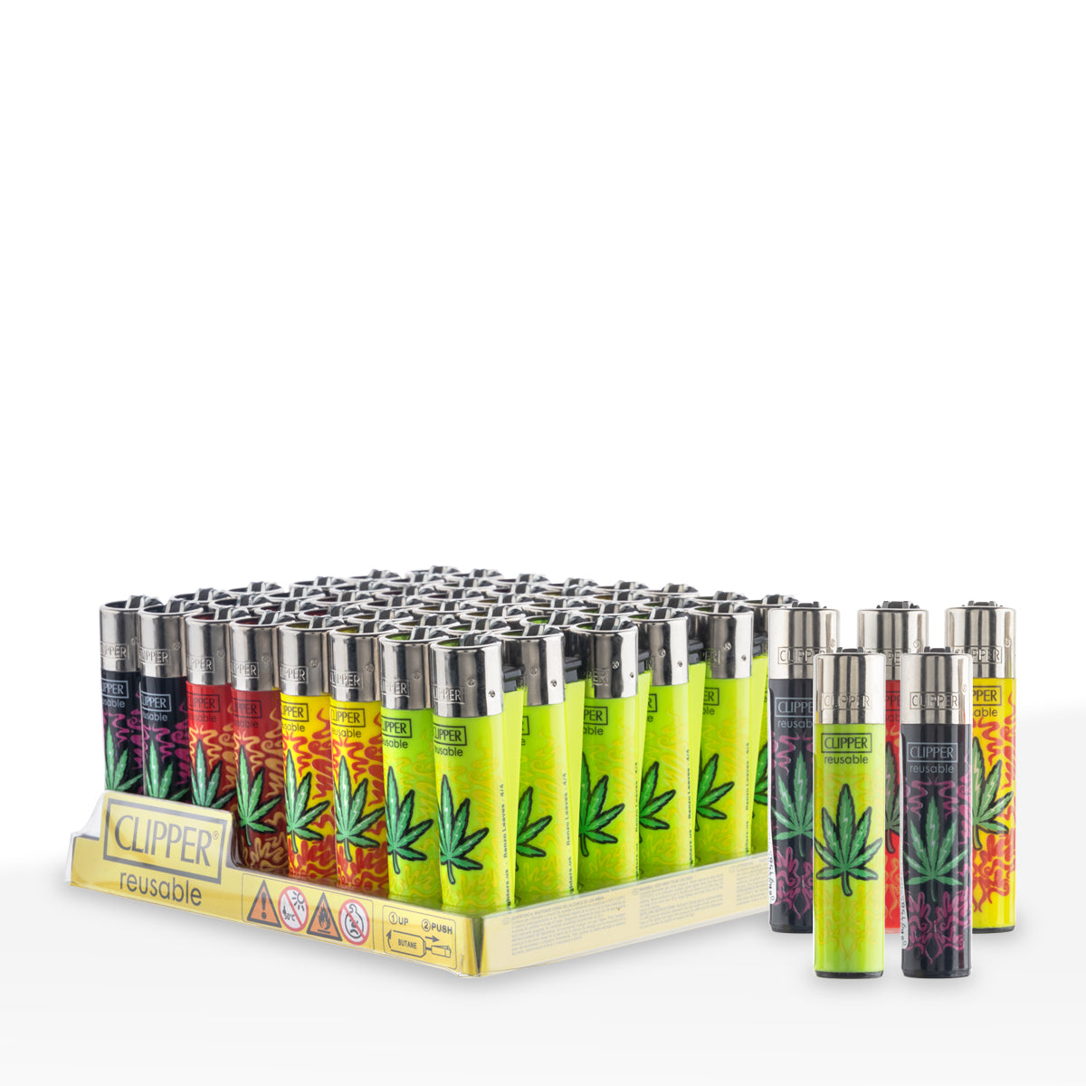 Clipper® Lighters | Various Styles | 48 Count