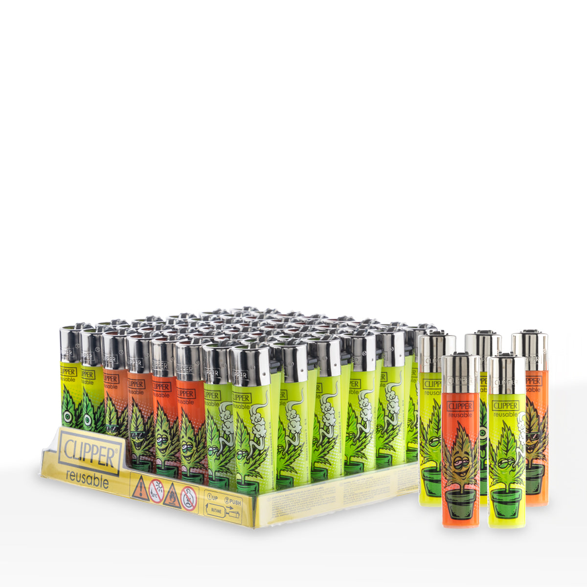 Clipper® Lighters | Various Styles | 48 Count