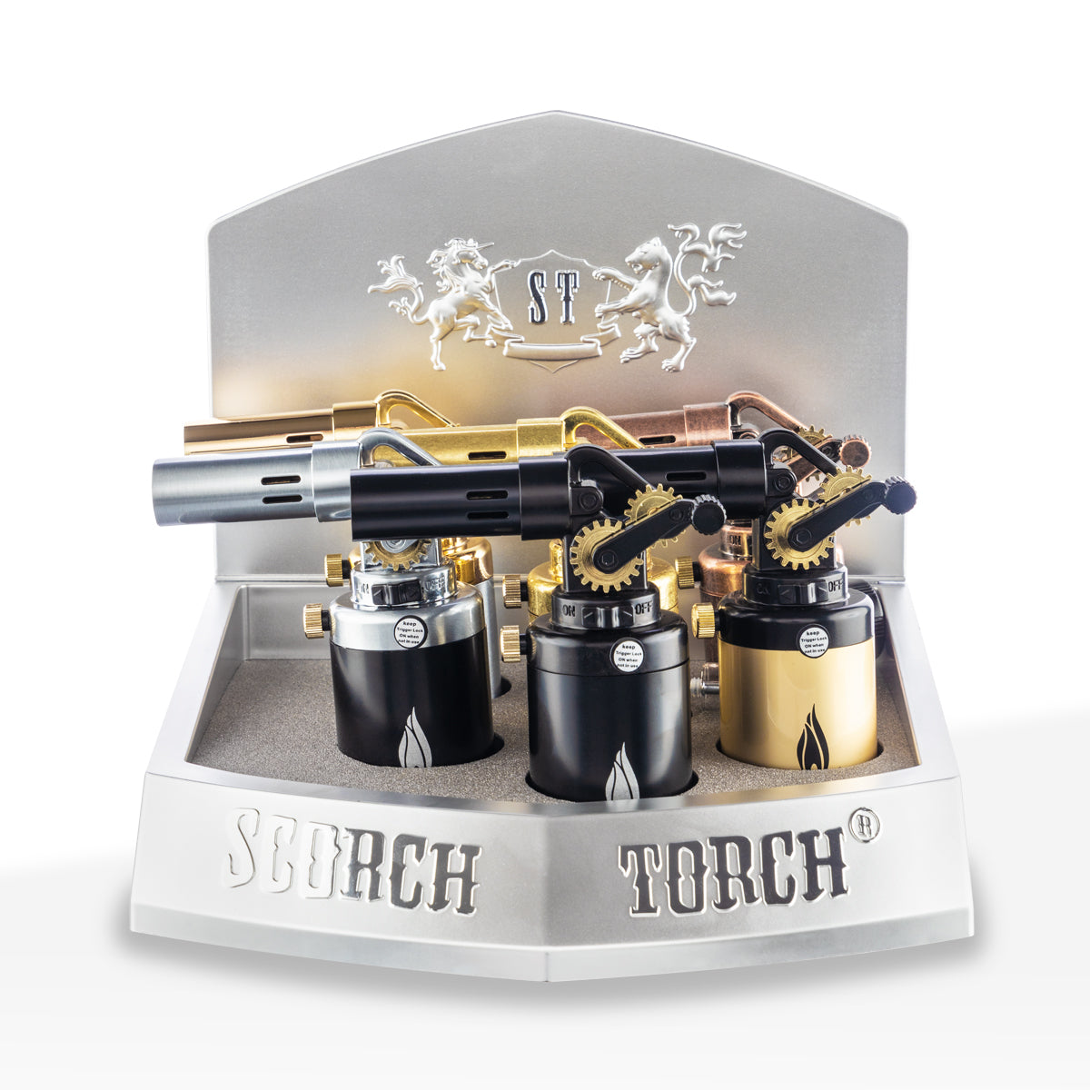 Scorch Torch | Single Flame Torches | 4.5" - 6 Count - Biohazard Inc