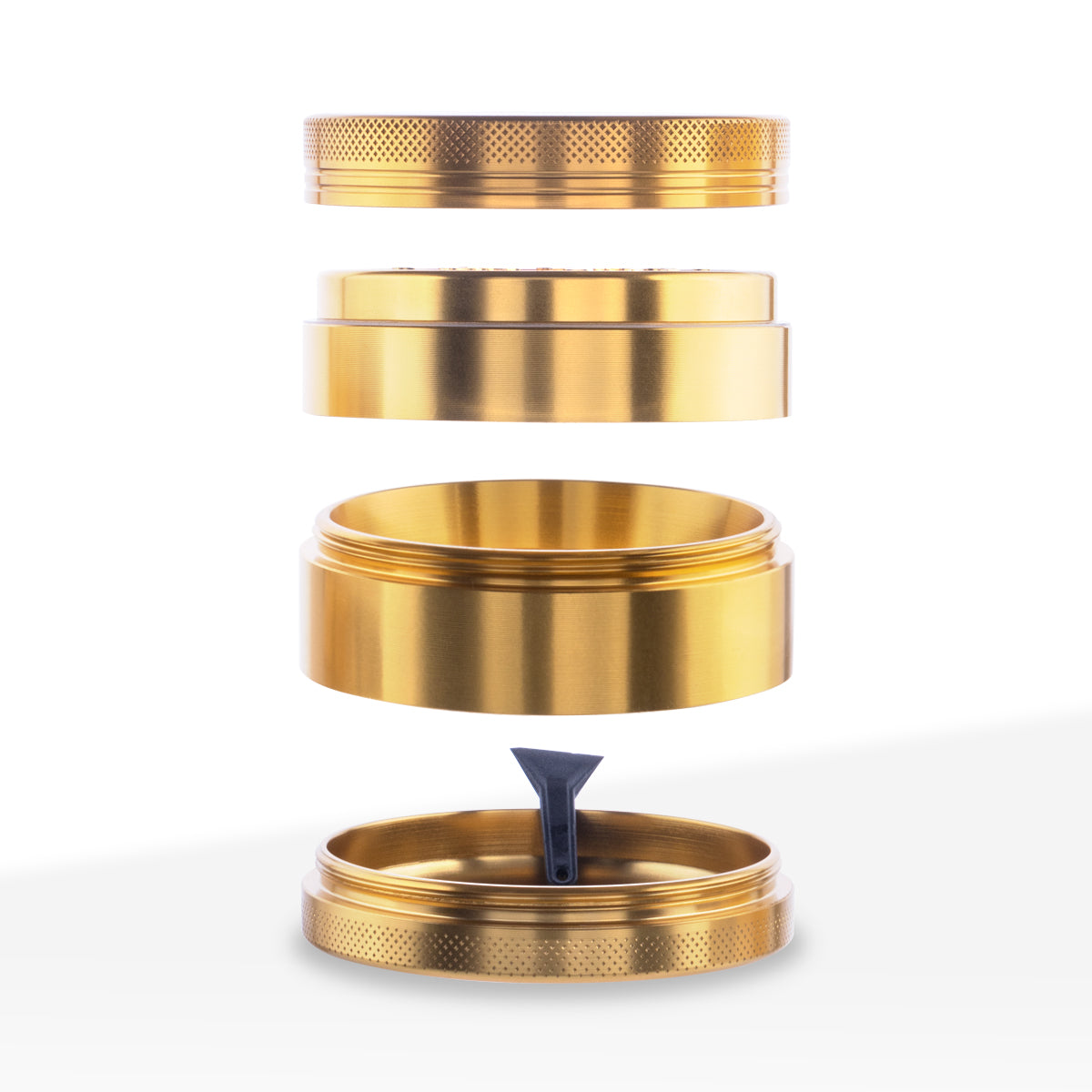 Herb Grinder | 4 Piece Magnetic | 2.5" / 63mm - Aluminum