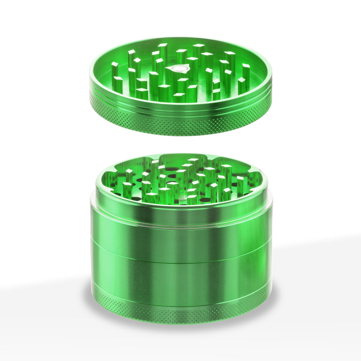 Herb Grinder | 4 Piece Magnetic | 2.5" / 63mm - Aluminum
