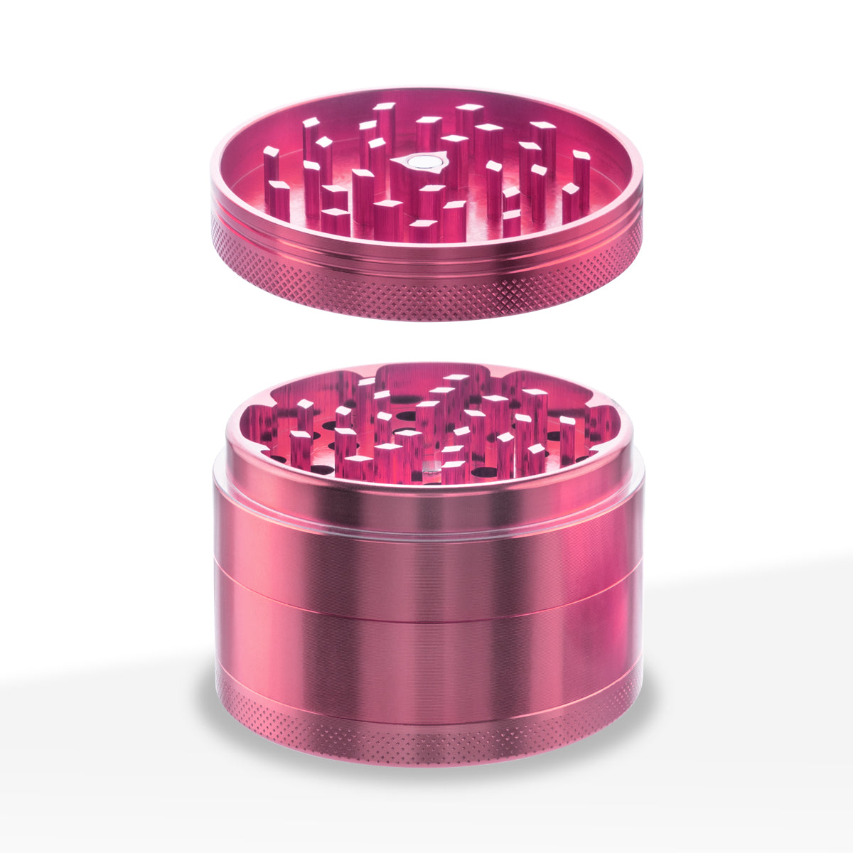 Herb Grinder | 4 Piece Magnetic | 2.5" / 63mm - Aluminum