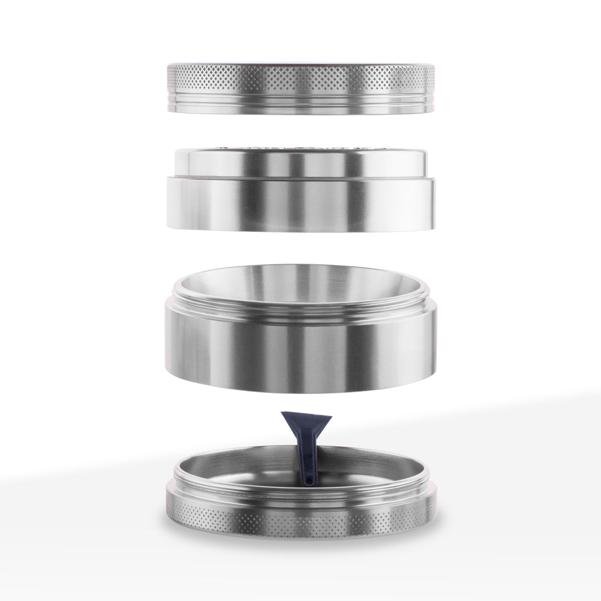 Herb Grinder | 4 Piece Magnetic | 2.5" / 63mm - Aluminum