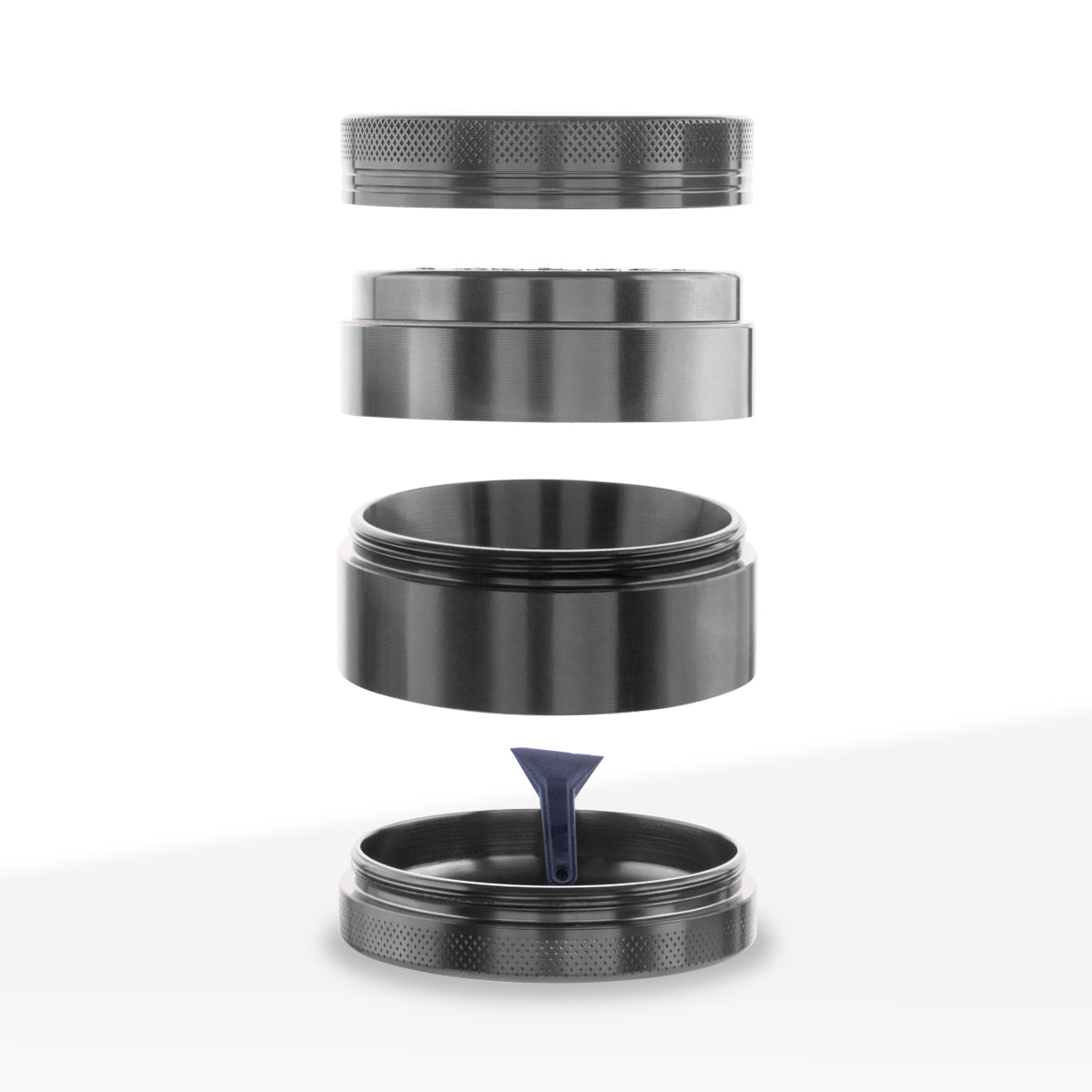 Herb Grinder | 4 Piece Magnetic | 2" / 50mm - Aluminum