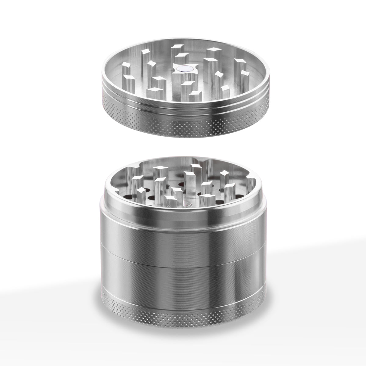 Herb Grinder | 4 Piece Magnetic | 2" / 50mm - Aluminum