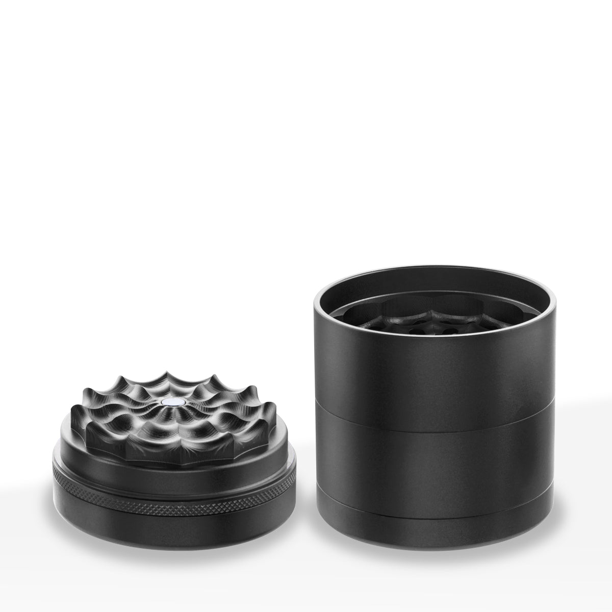 Herb Grinder | 5 Piece AI-Designed Webbed Toothless | 2.5" / 63mm - Aluminum