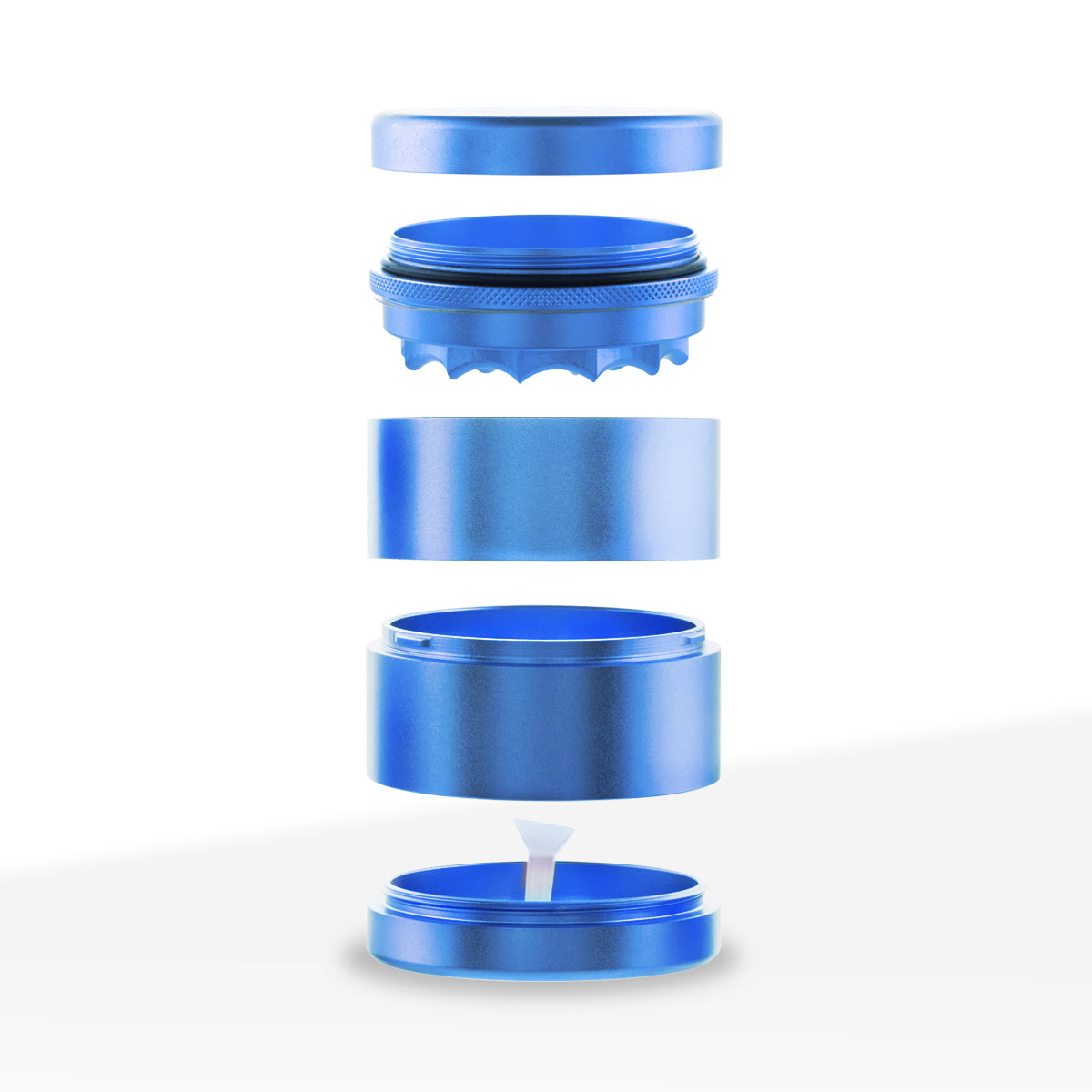 Herb Grinder | 5 Piece AI-Designed Webbed Toothless | 2.5" / 63mm - Aluminum