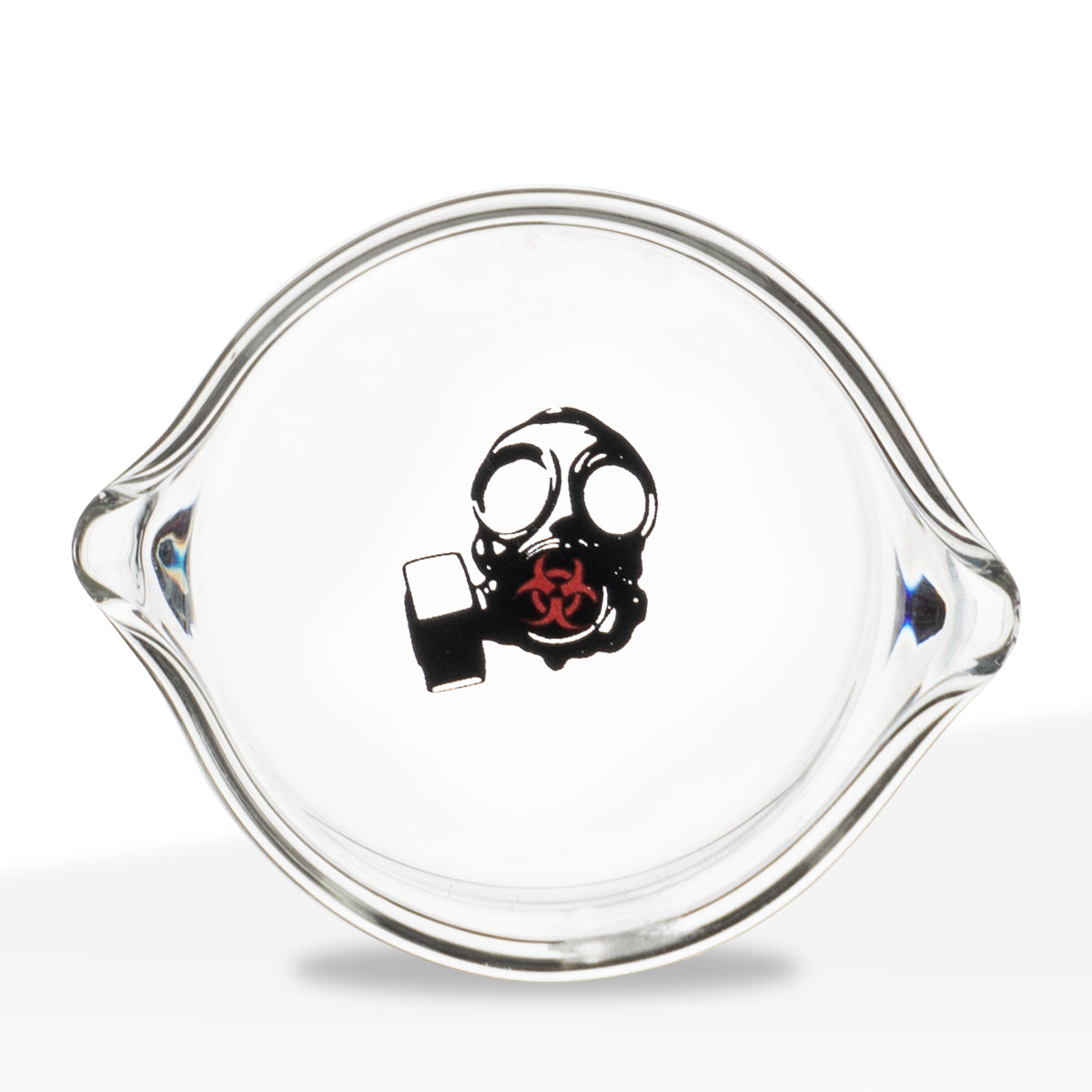 BIO Glass | Concentrate Dish & Dabber Glass Set | Red