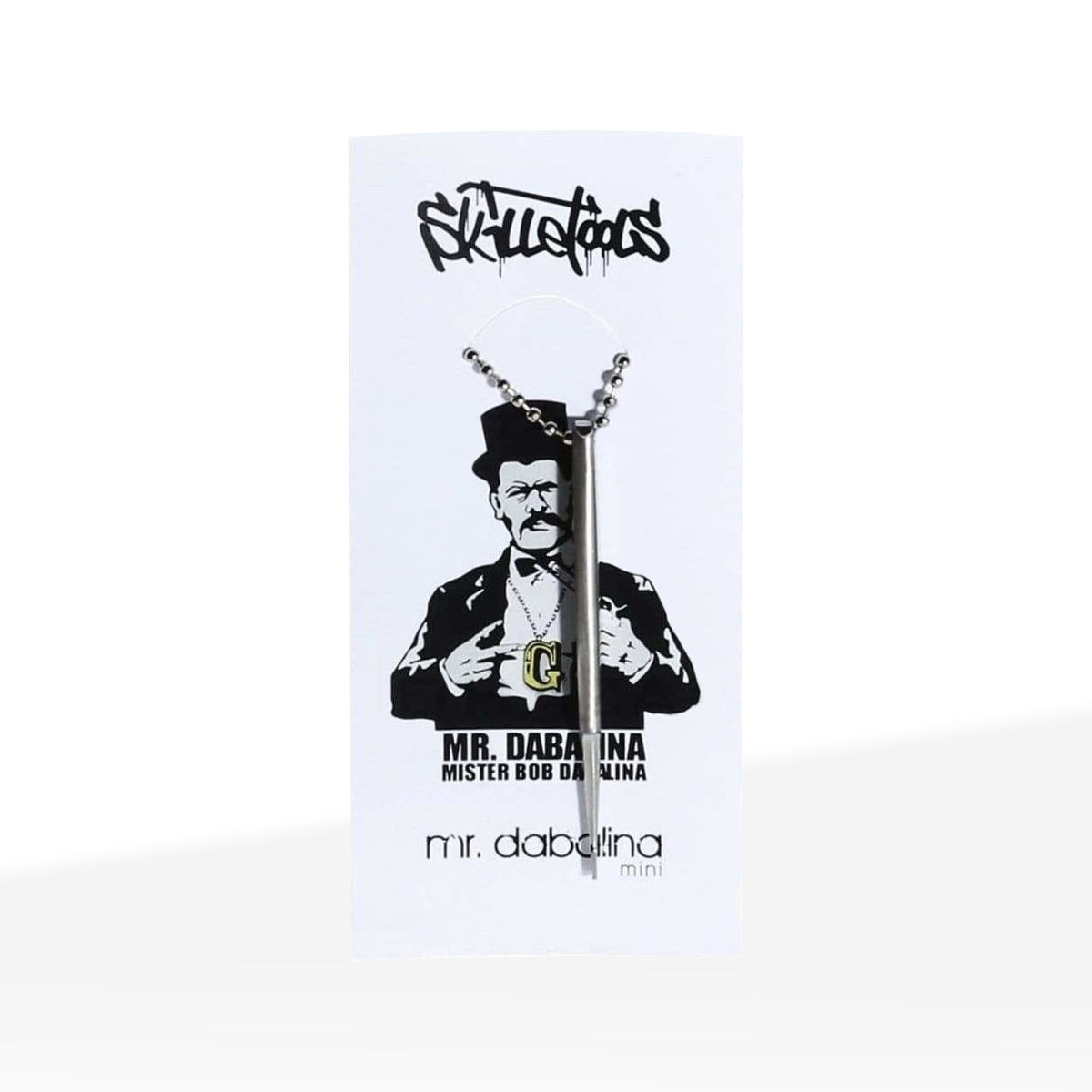 SKILLETOOLS ™ | Dab Tool Metal - Mr. Dabalina Mini Dab Stick Tool Skilletools