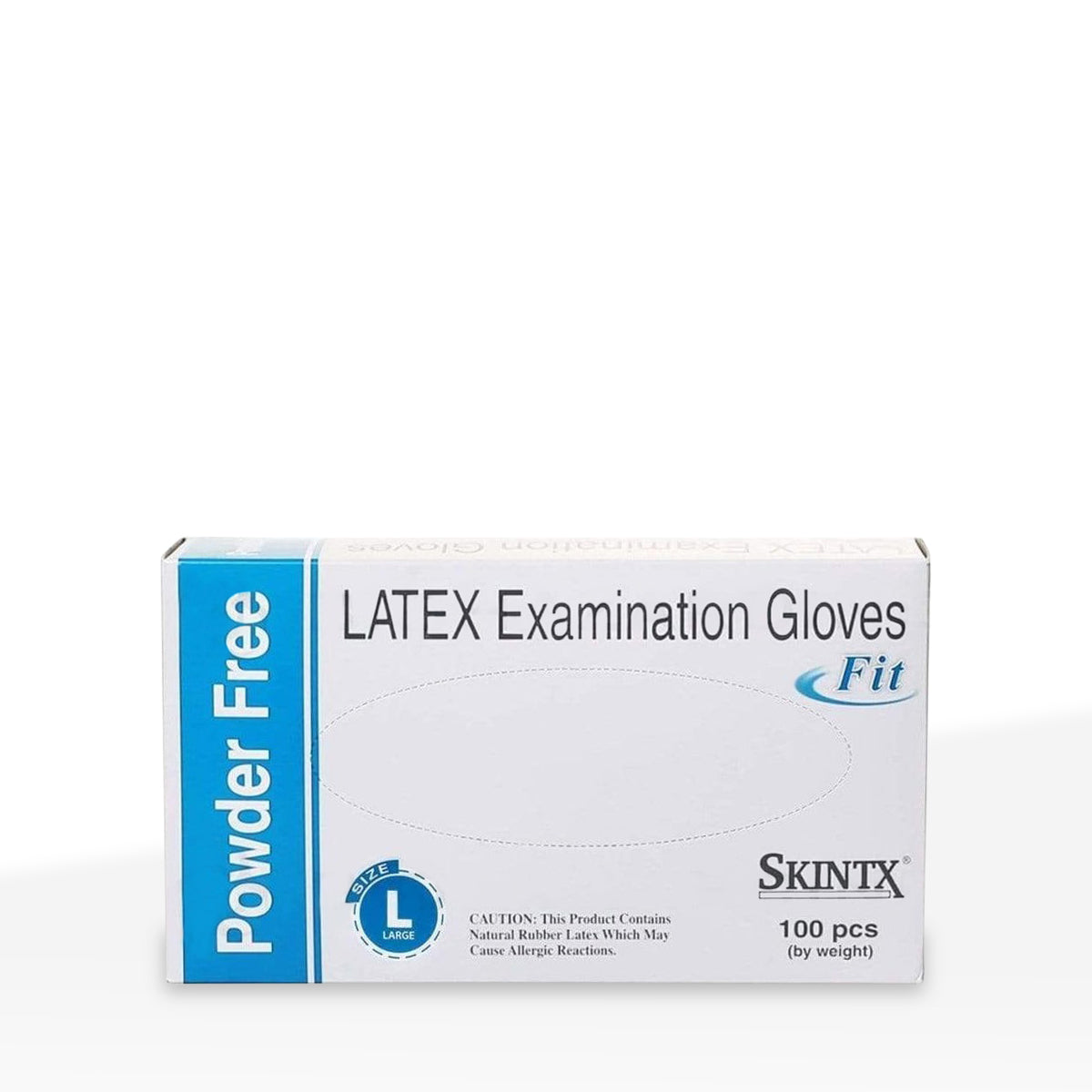 SKINTX | Powder-Free Latex Gloves | White - Large - Gloves - Biohazard Inc