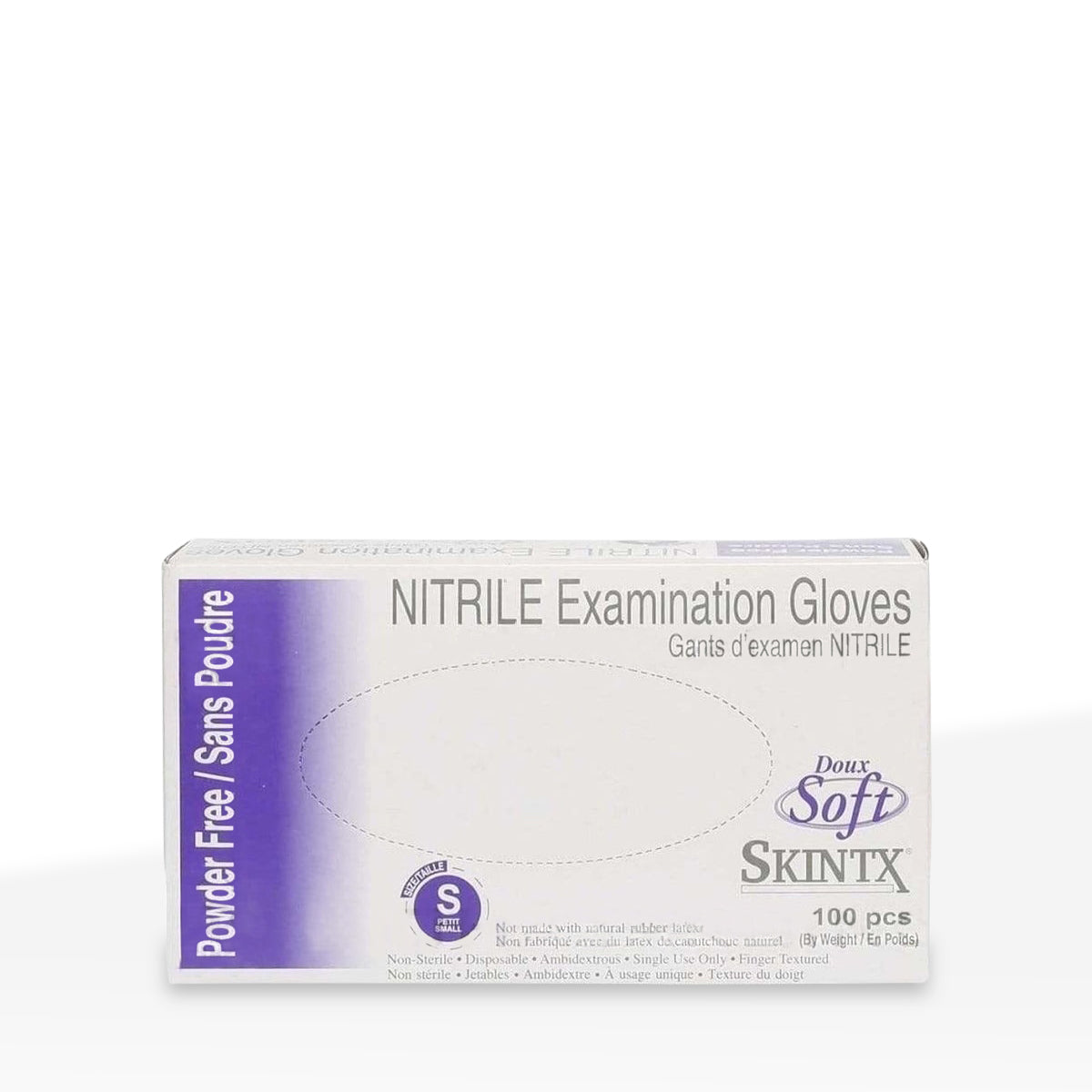 SKINTX | Soft Nitrile Powder-Free Gloves | Blue - Various Sizes - Biohazard Inc