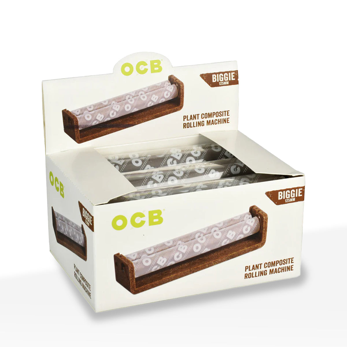 OCB® | Plant Composite Biggie Rolling Machine | 125mm - 6 Count Biohazard Inc