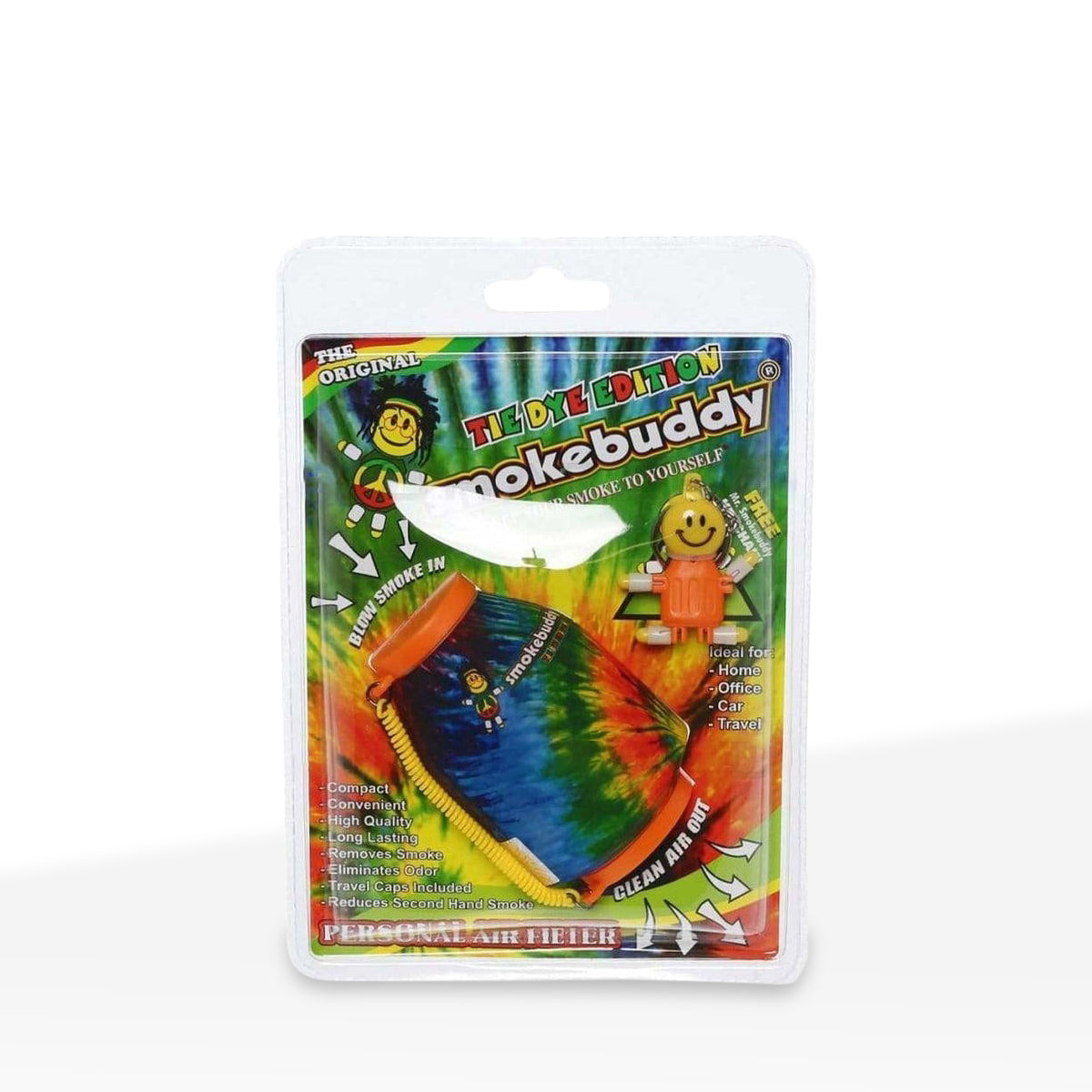 Smoke Buddy | Large - Tie Dye Biohazard Inc