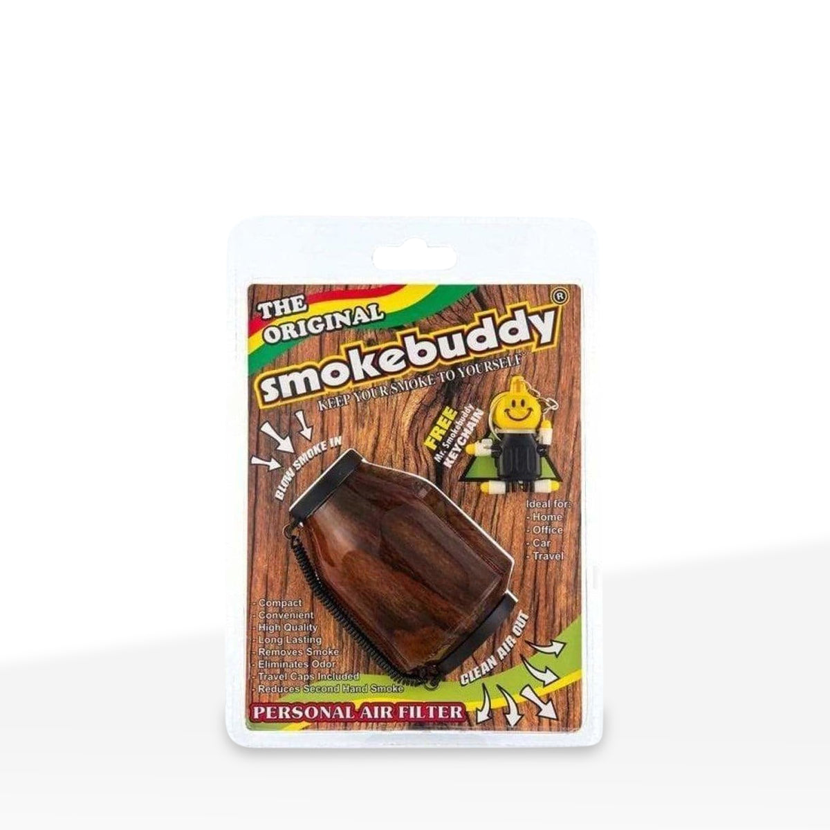 Smoke Buddy | Large - Wood Color Biohazard Inc