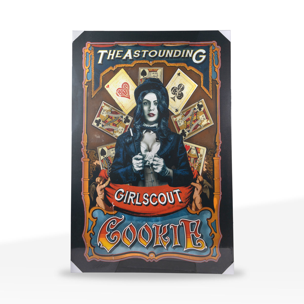 Wall Art | Girl Scout Cookie Art Poster - Canvas Print | 32" X 48"