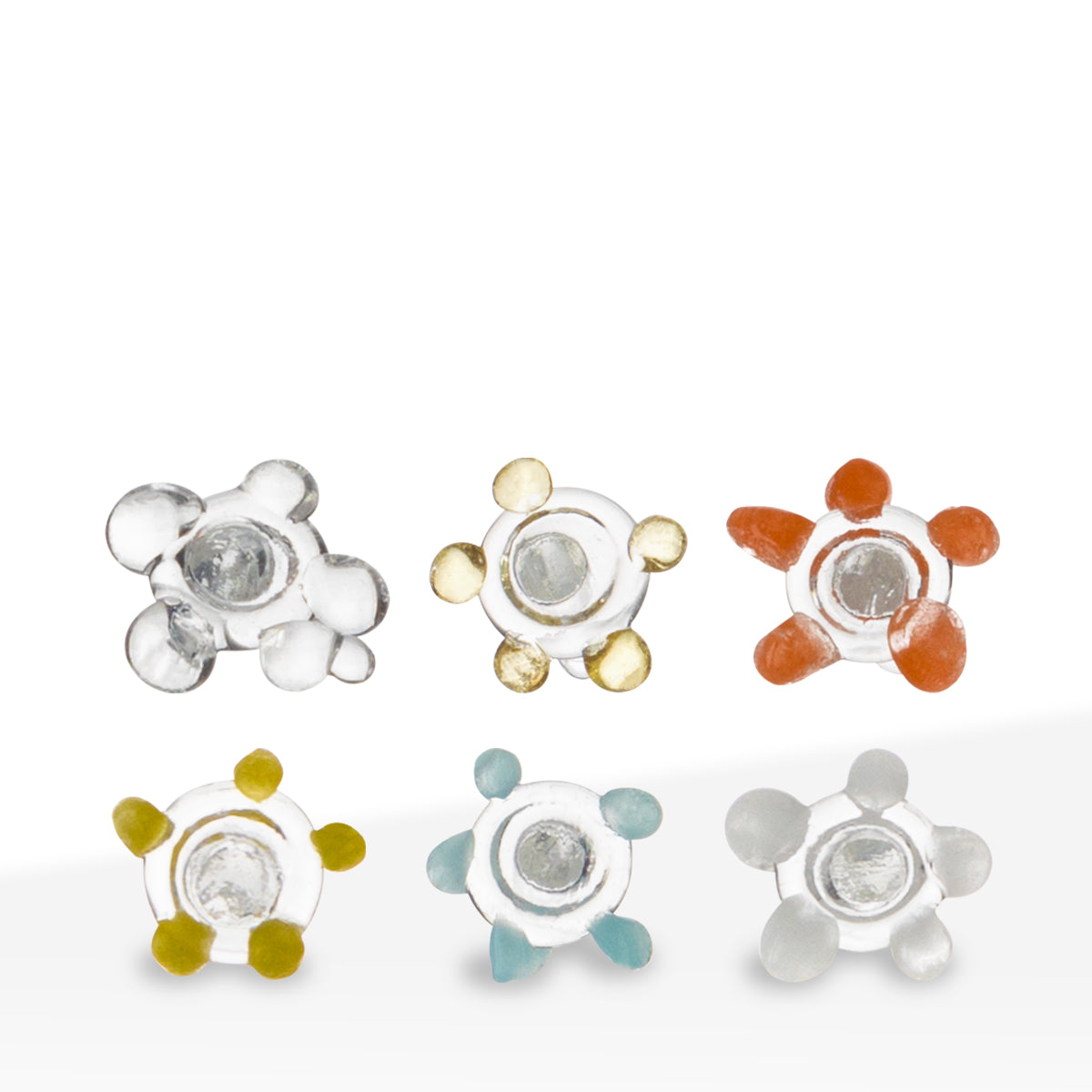 Glass Screens - Flower - 200 Count