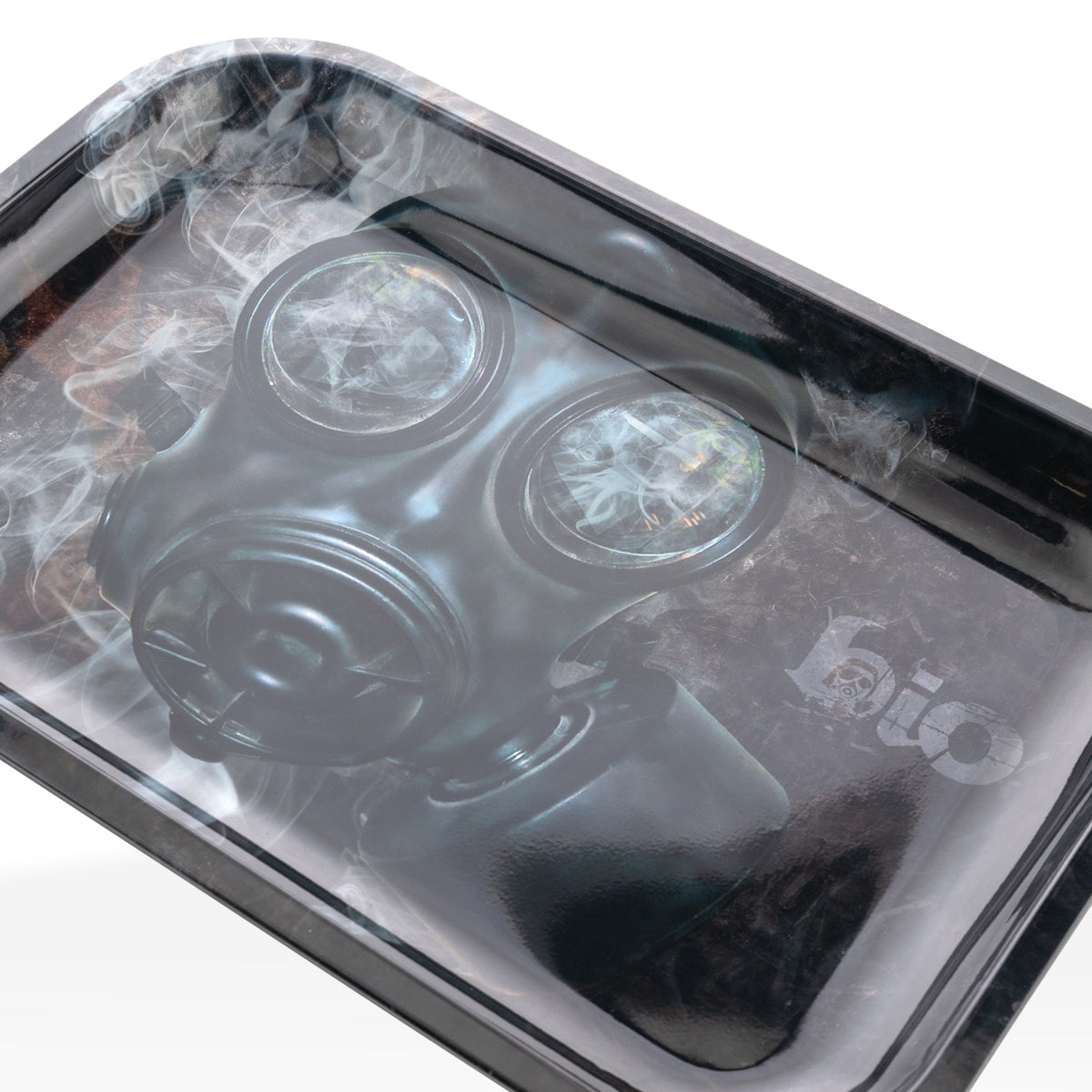 BIO Rolling Tray | Gas Mask | Medium - Metal