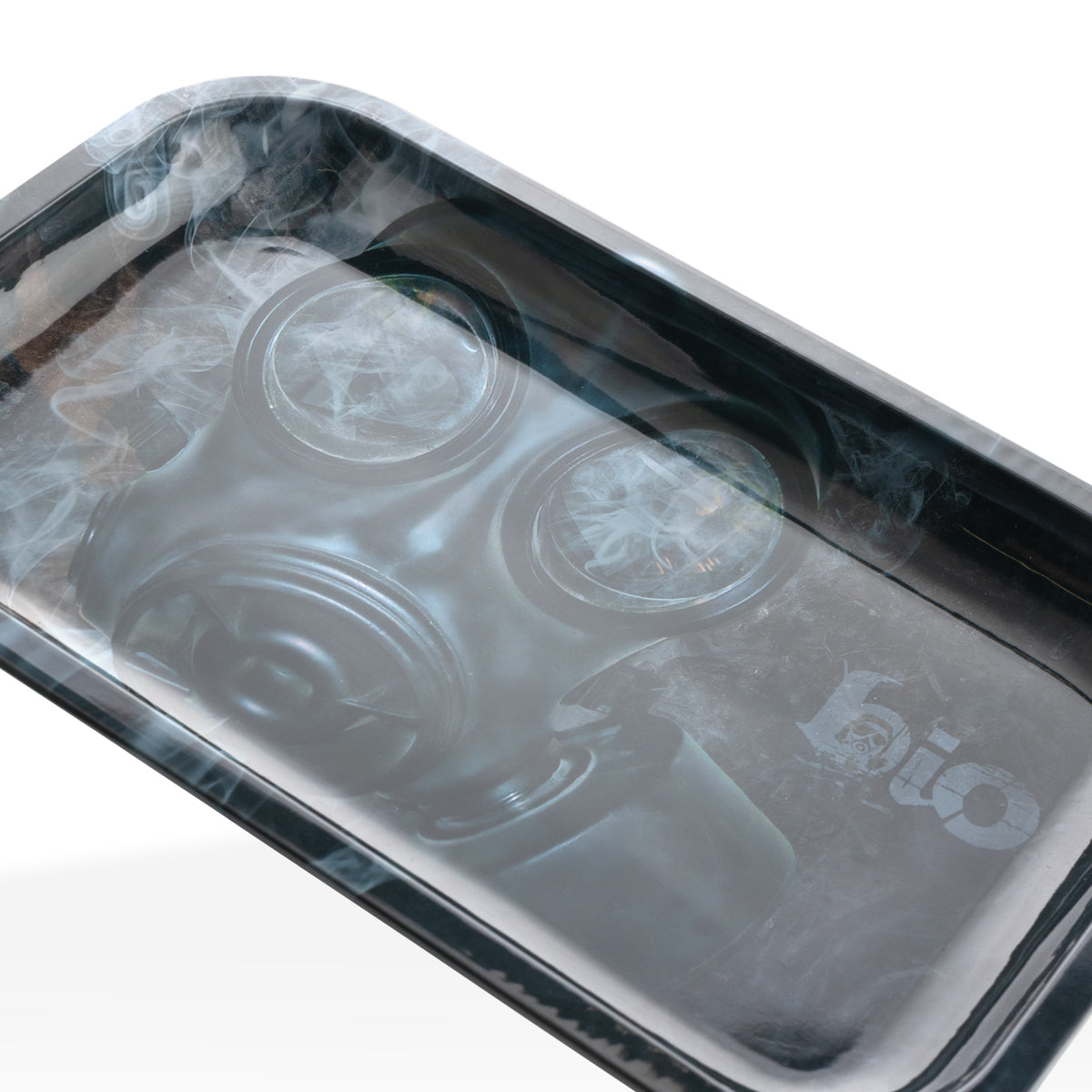 BIO Rolling Tray | Gas Mask | Small - Metal