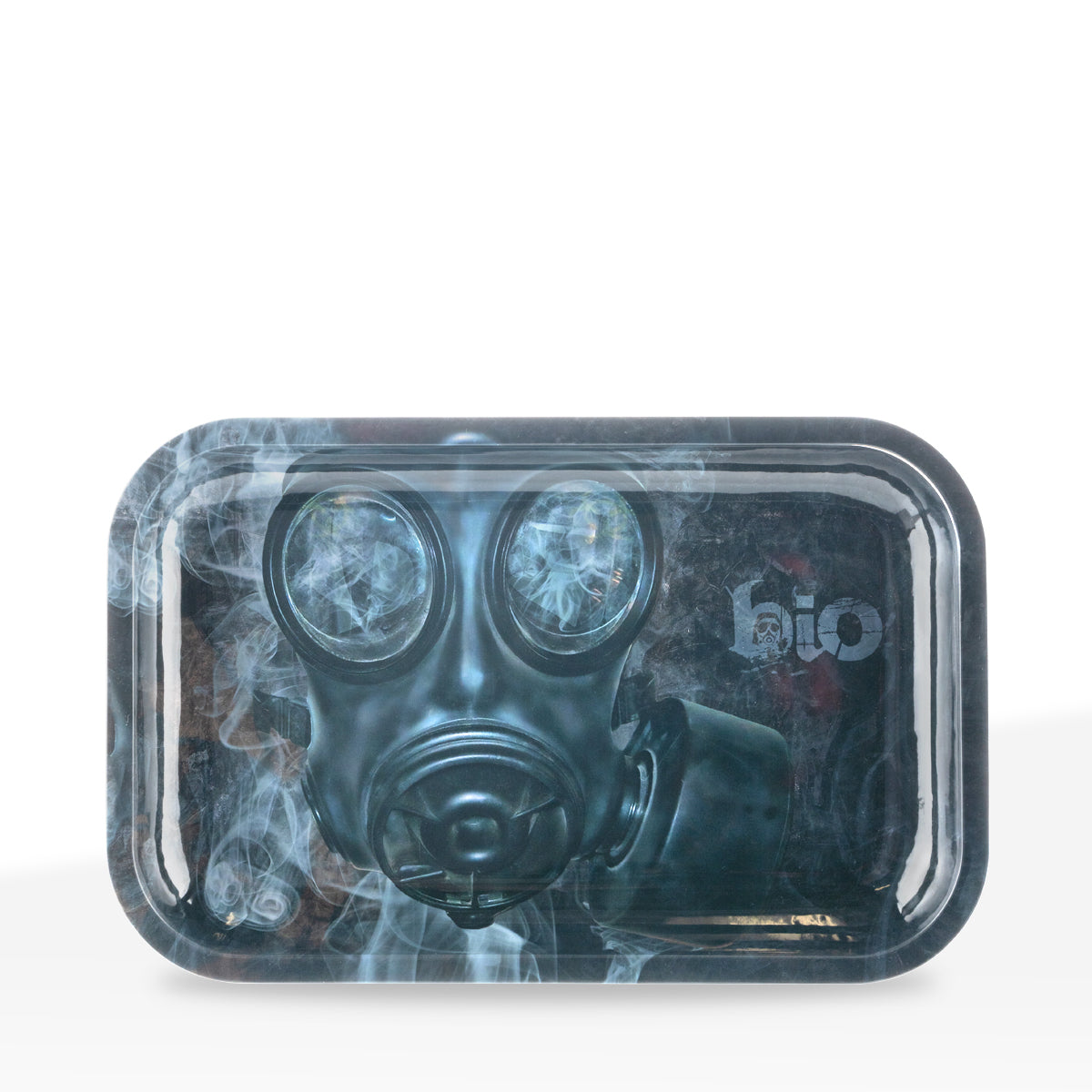 BIO Rolling Tray | Gas Mask | Small - Metal