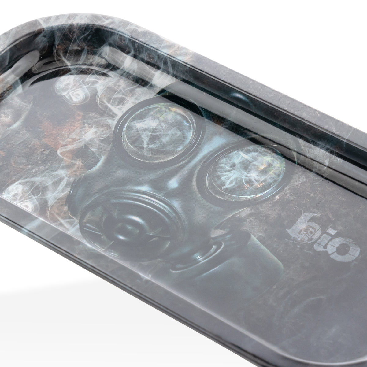 BIO Rolling Tray | Gas Mask | Extra Small - Metal