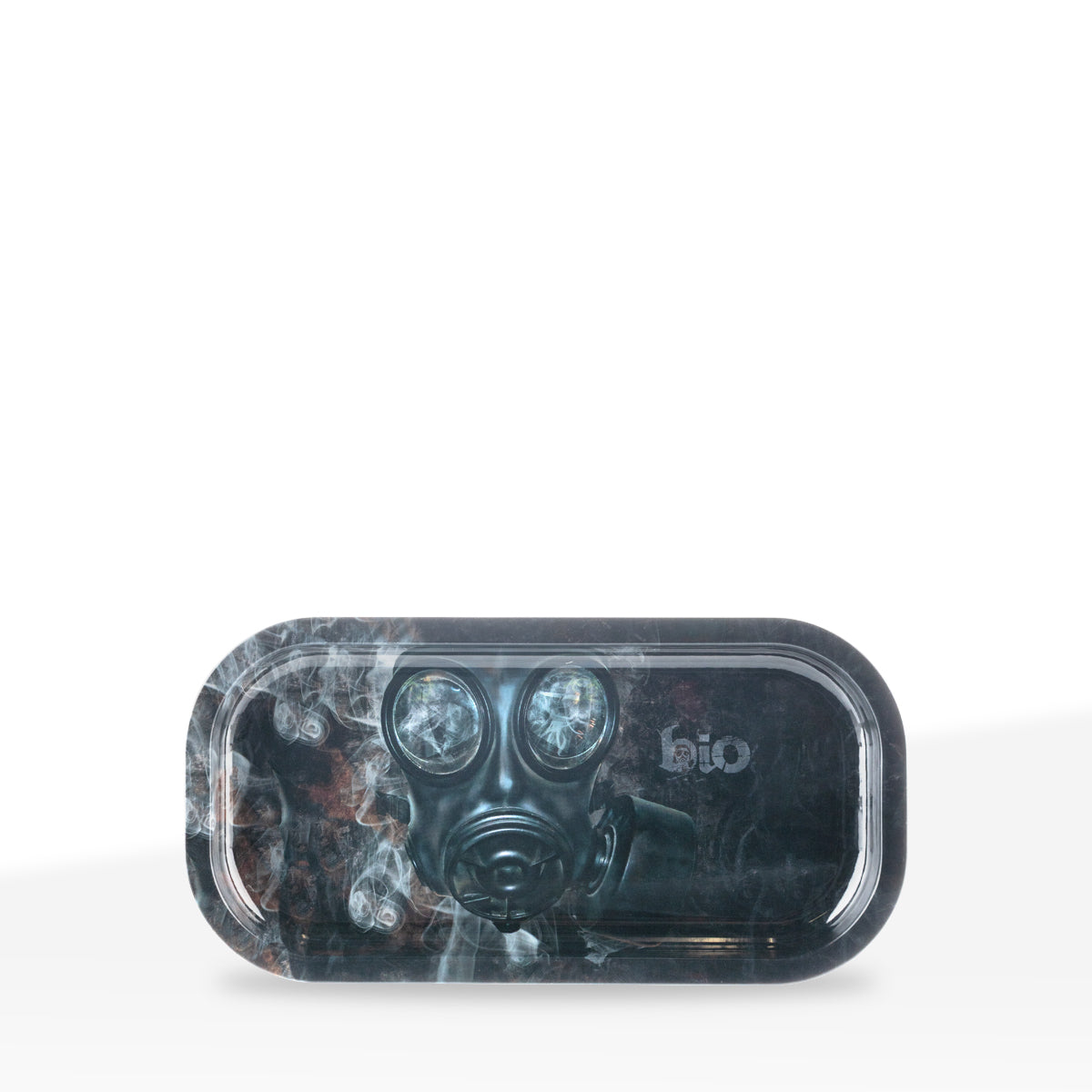 BIO Rolling Tray | Gas Mask | Extra Small - Metal
