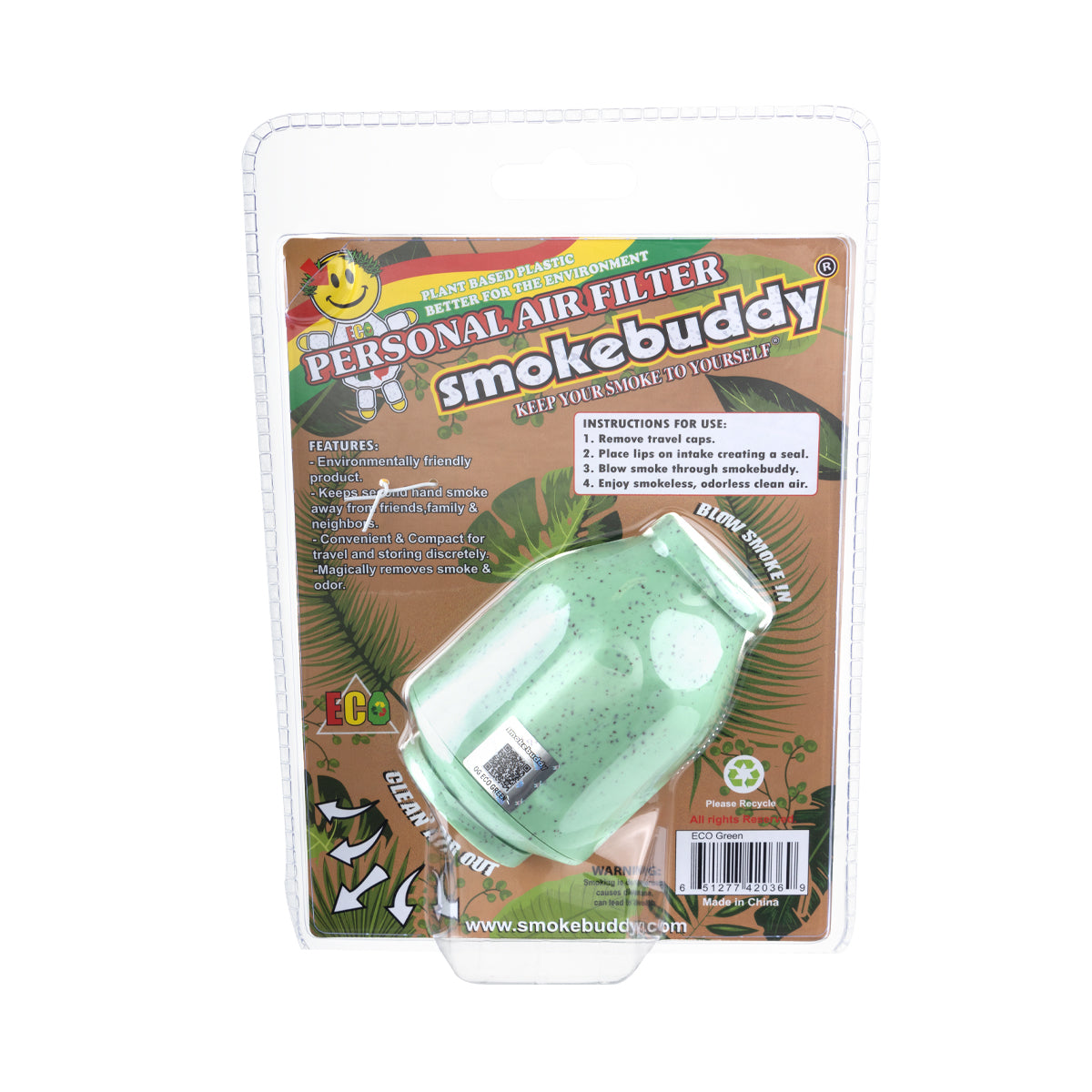 Smoke Buddy | Eco - Green Biohazard Inc