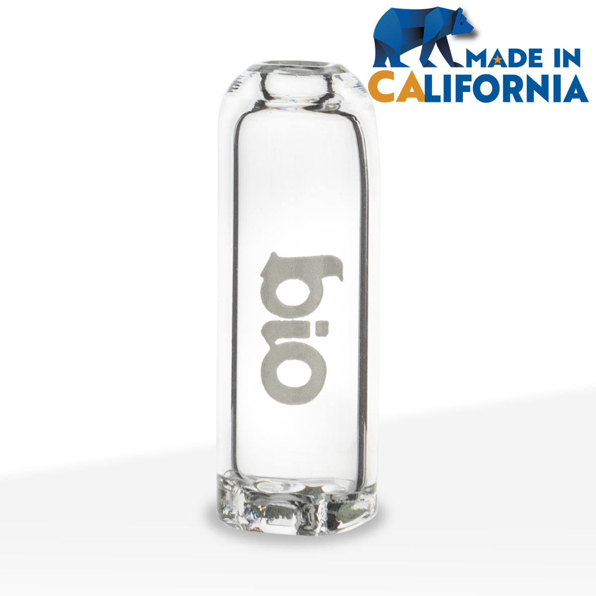 BIO Glass | 'Capsule' Bullet Glass Tips | King Size - 12mm - 50 Count - Biohazard Inc