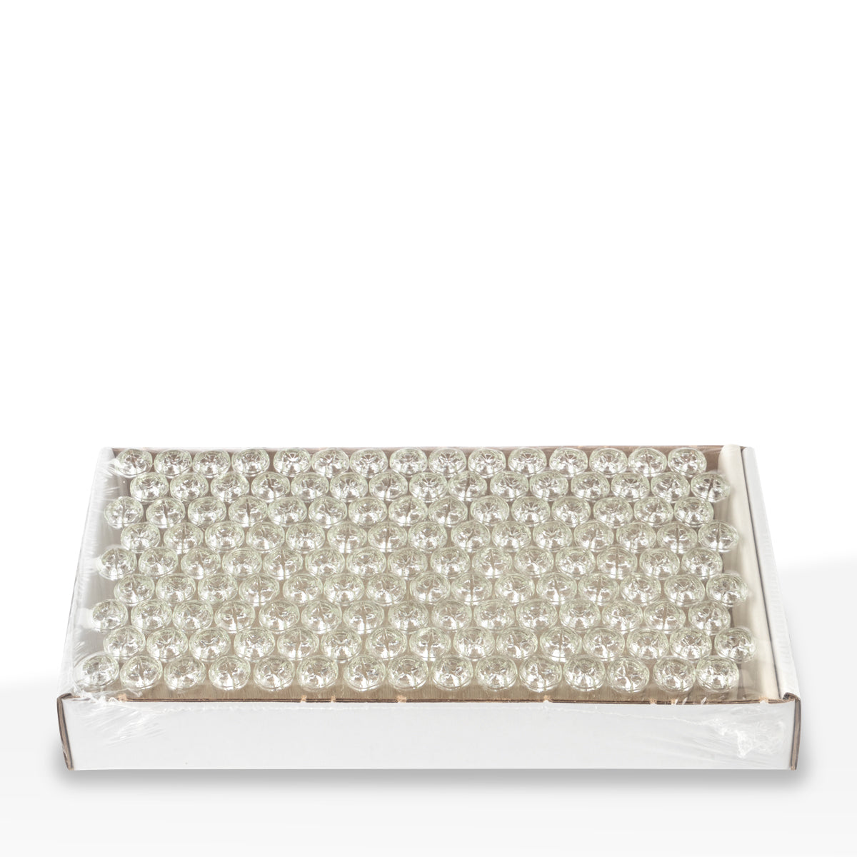 BIO Glass | 'Stiletto' Cross Top Glass Filter Tips | Bulk Pack - Various Sizes - Biohazard Inc - 12mm - 135 Count