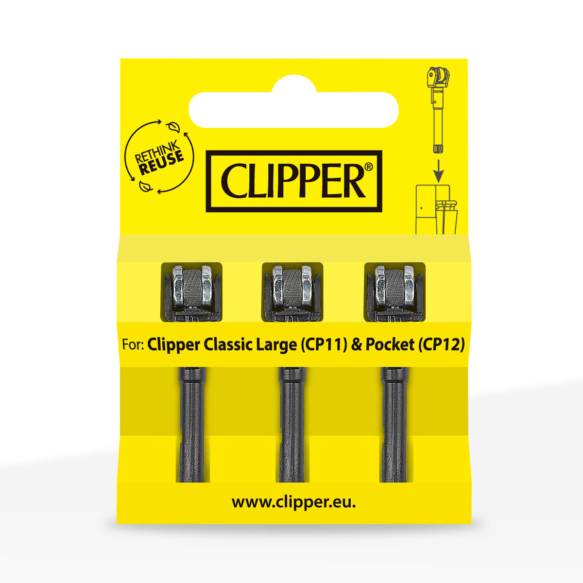 Clipper® | Flint System | 3 Pack - 12 ct