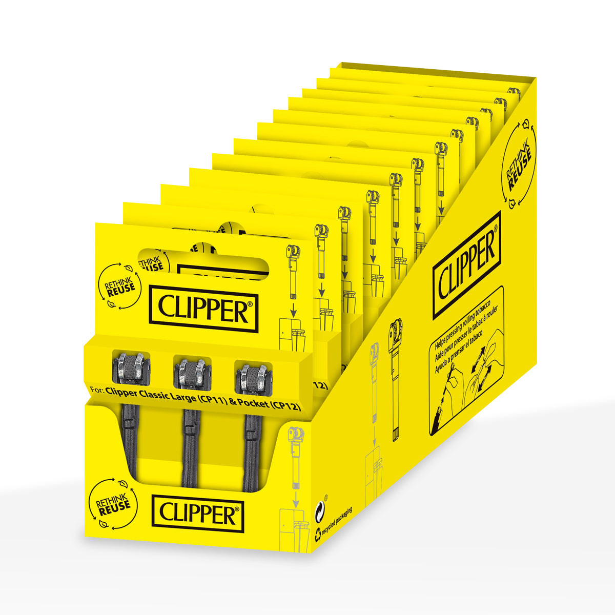 Clipper® | Flint System | 3 Pack - 12 ct