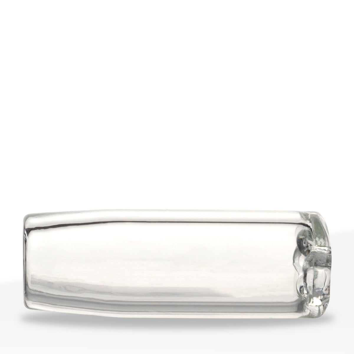 BIO Glass | 'Stiletto' Cross Top Non-Printed Glass Filter Tips | Bulk Pack - Various Sizes - 12mm - Biohazard Inc