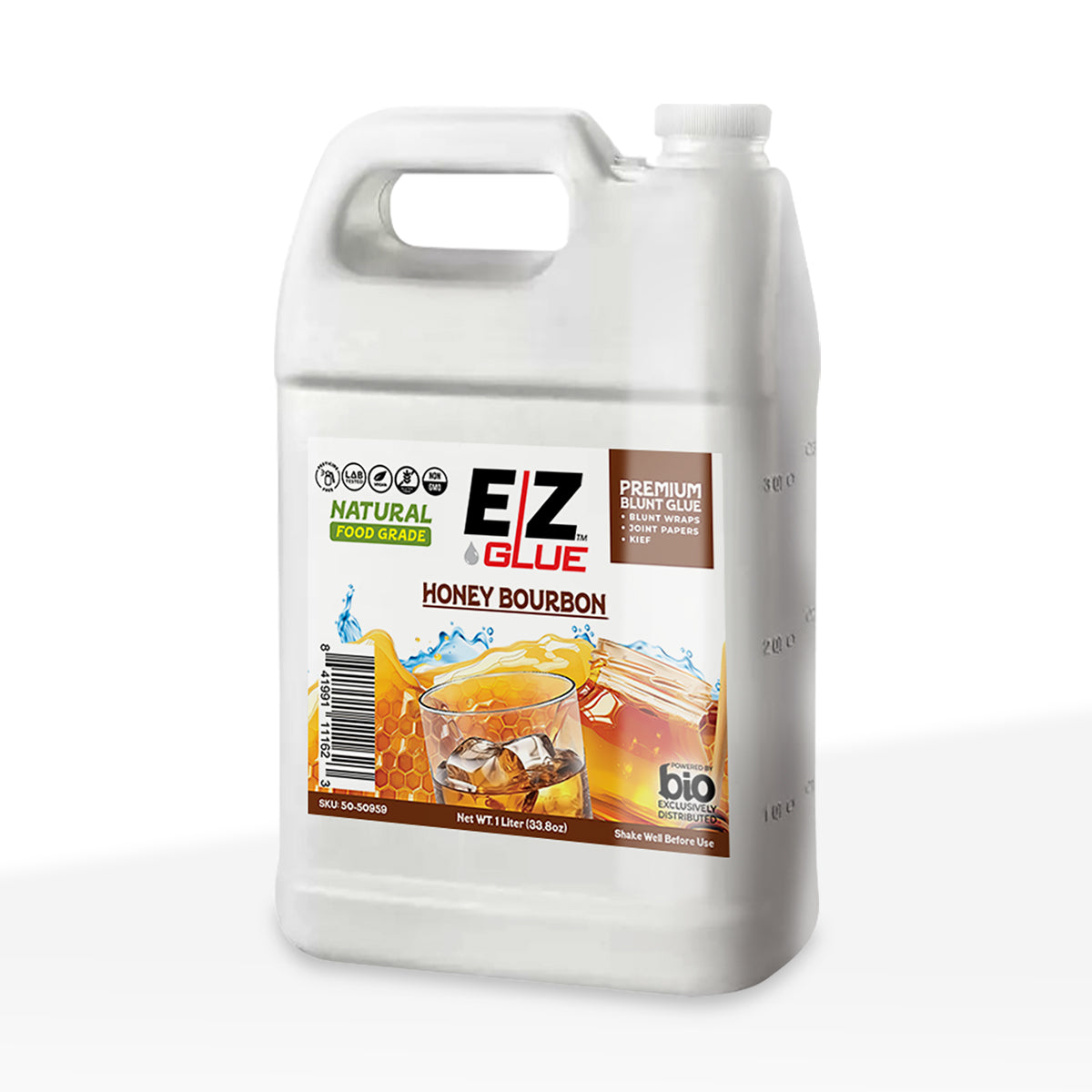 Honey Bourbon flavored rolling blunt glue by EZ Glue