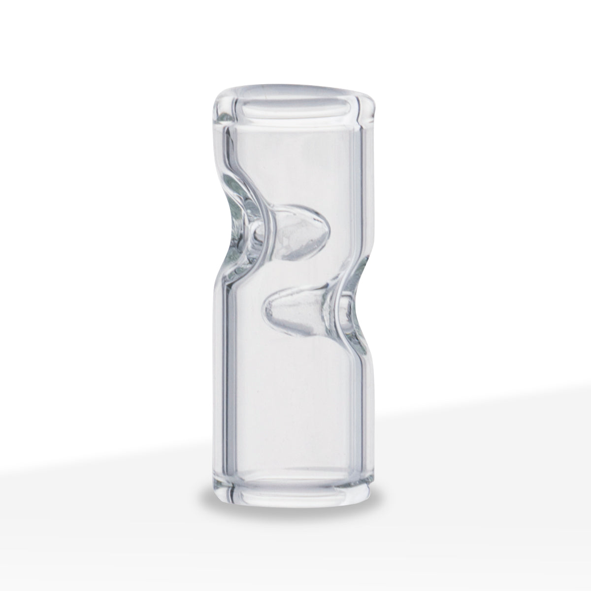 Glass Tips | 12mm 2 Poke Glass Filter Tips | Bulk Pack - 1350 Count - Biohazard Inc