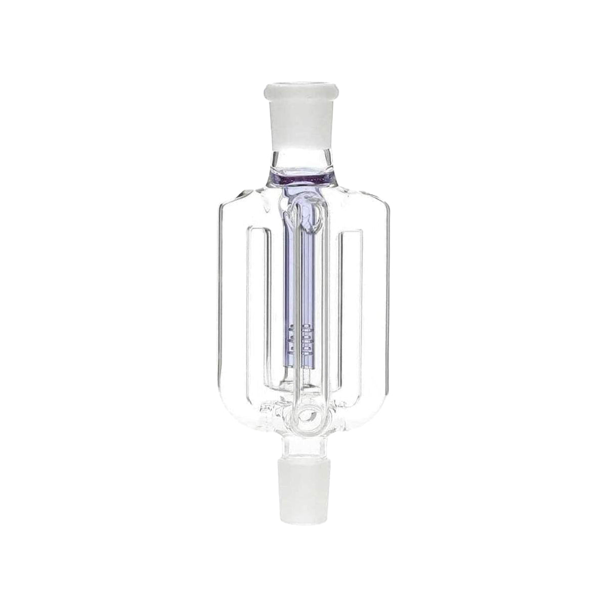 Ashcatcher | Inline Four Handle Ash Catcher - Purple | 7" - 19mm/19mm - 180°