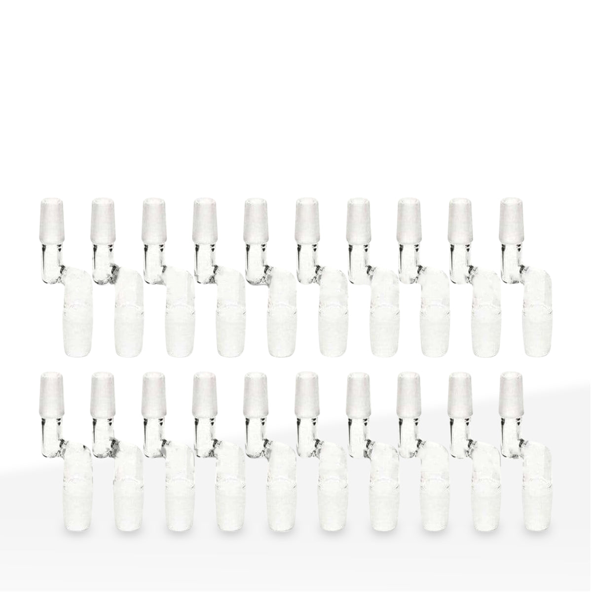 Adapter | Bent 19mm/14mm Male - 20 Count