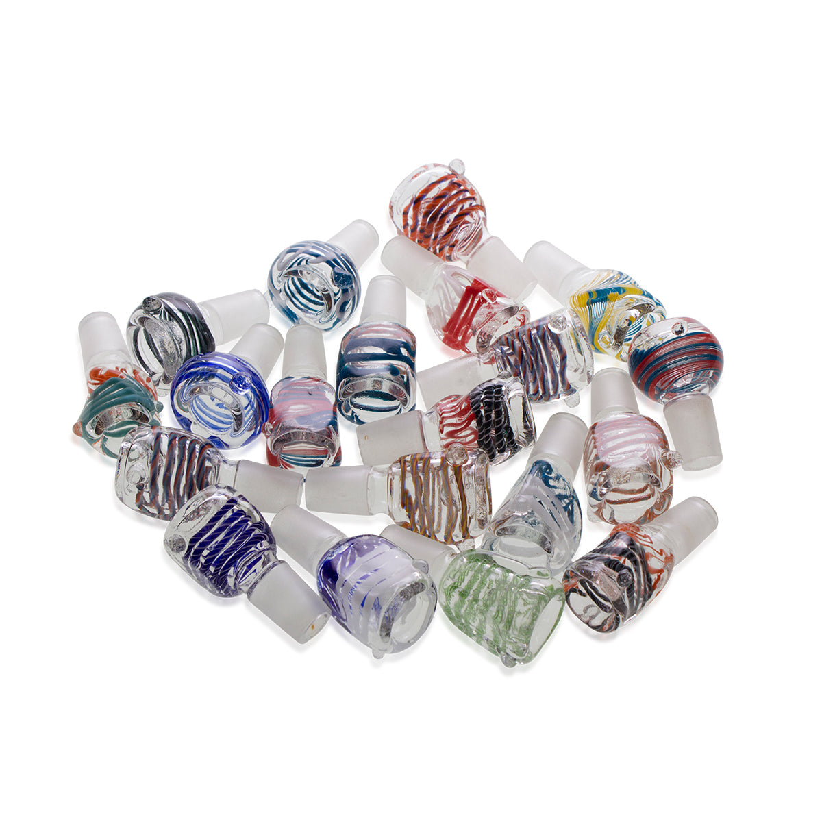 Bowl | Worked Bowl | 19mm - Assorted Colors