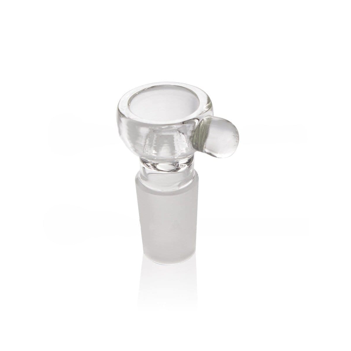 Bowl | Deep Dish Thick Bowl Marble | 19mm - Clear - 24 Count