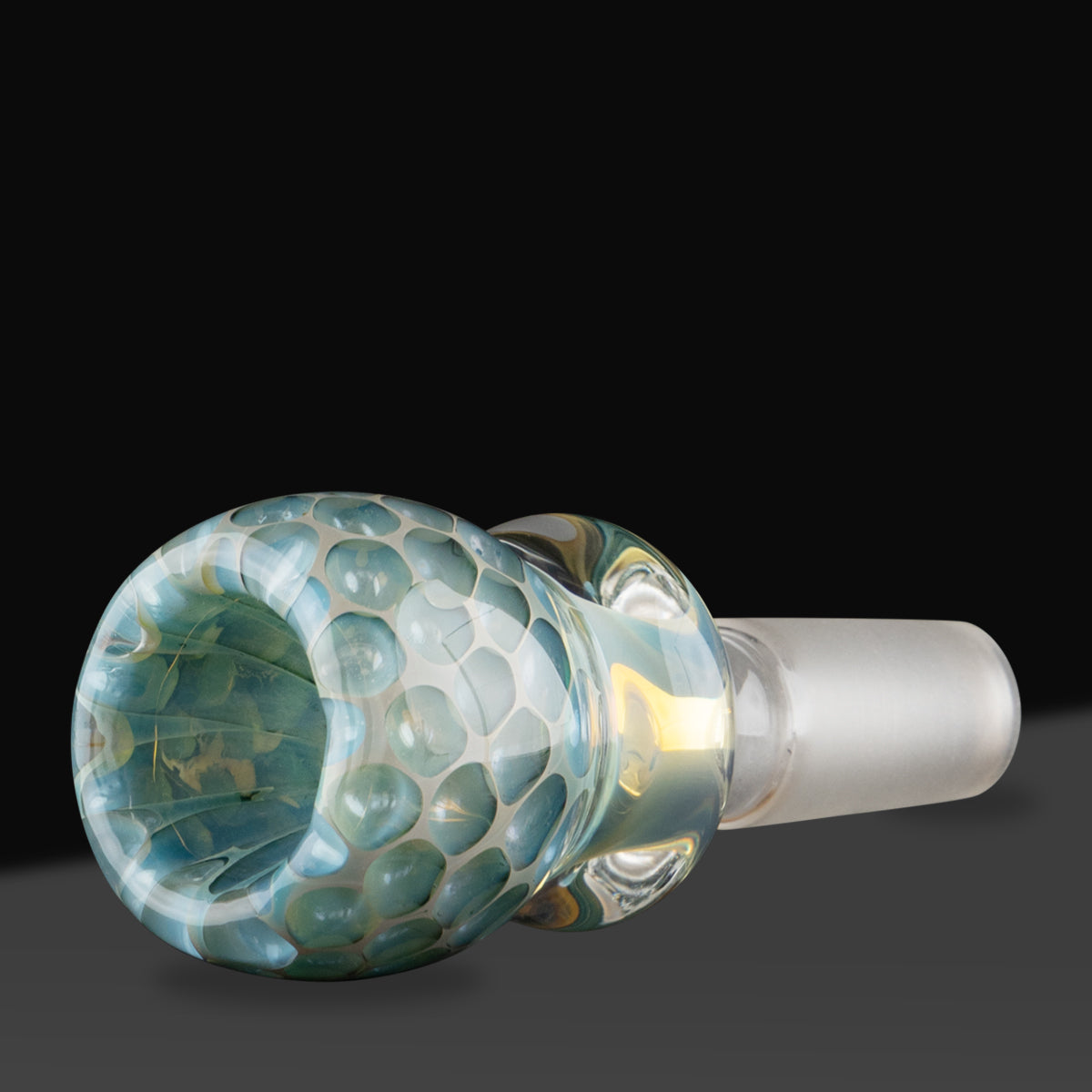 Bowl | Pastel Fumed Honeycomb Bowl | 14mm - Assorted Colors - Biohazard Inc