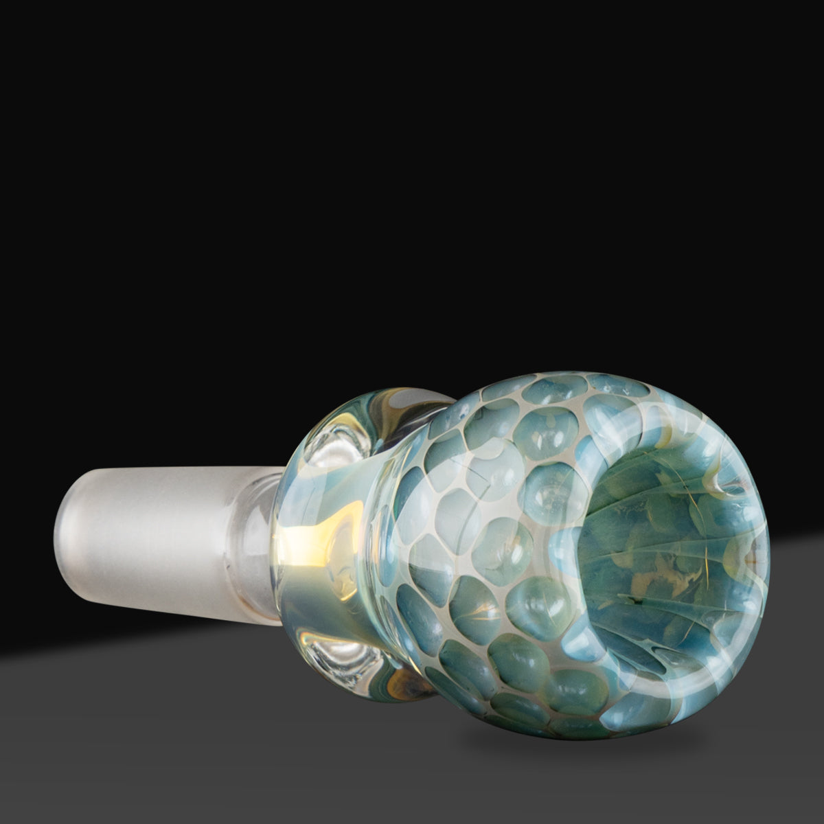 Bowl | Pastel Fumed Honeycomb Bowl | 14mm - Assorted Colors - Biohazard Inc