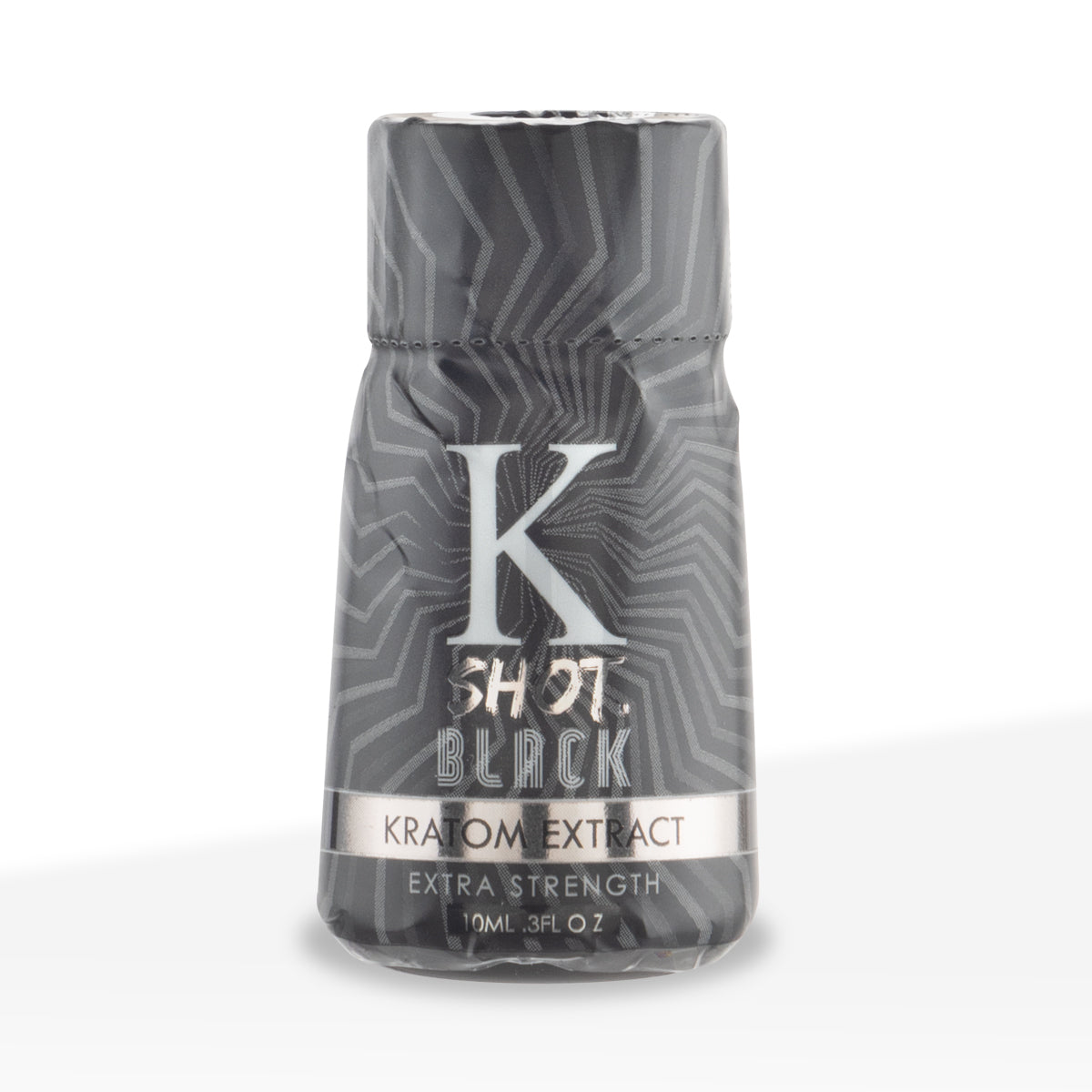 K Shot Kratom | Black Extract Shot Liquid | 900mg - 0.3oz - 12 Count