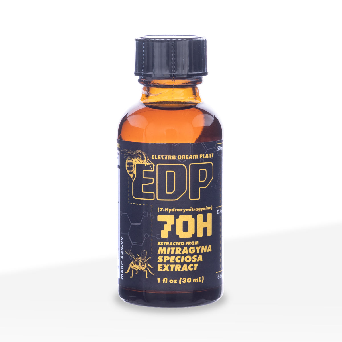 EDP Kratom | 7-Hydroxy Shots Liquid | 50mg - 1oz - 12 Count