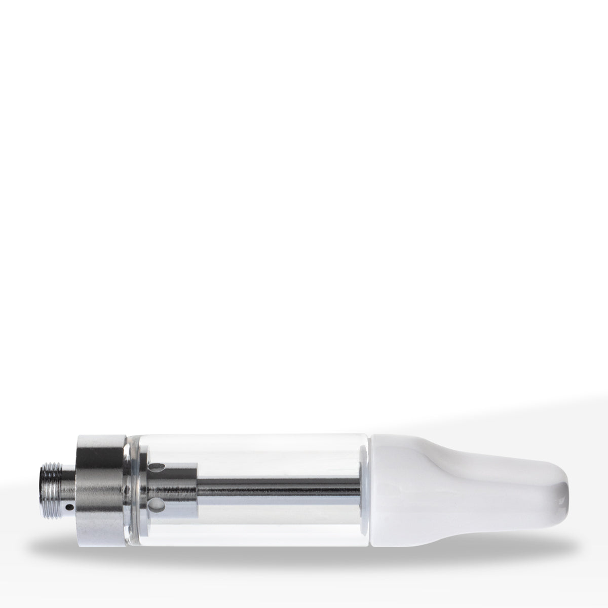 510 Vape Cartridge | Ceramic Coil with White Ceramic Mouth Tip | 2g - Screw On - 100 Count - Biohazard Inc