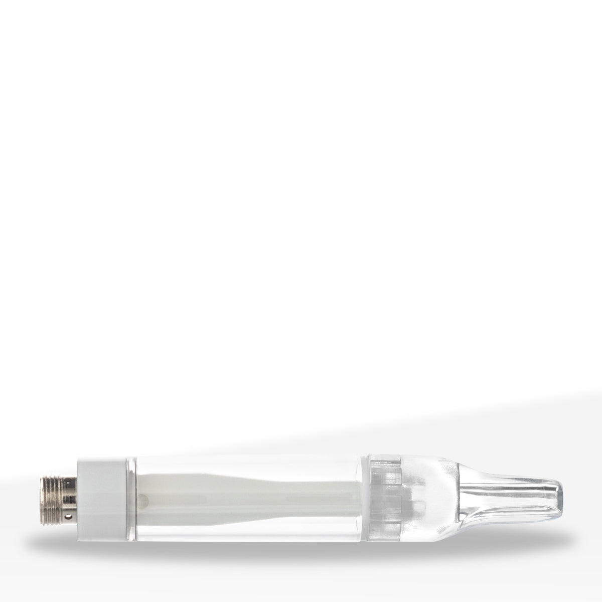 510 Vape Cartridge | Full Ceramic with Clear Plastic Mouth Tip | 1mL - Press On - 100 Count - Biohazard Inc