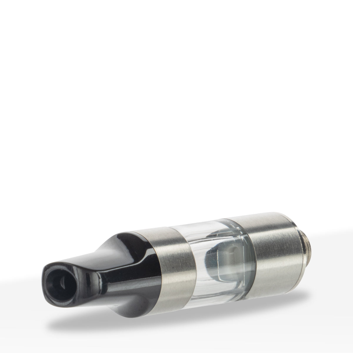 510 Vape Cartridge | Postless with Black Mouth Tip | 0.5g - Press On - 100 Count - Biohazard Inc