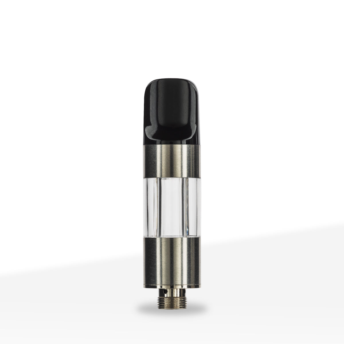 510 Vape Cartridge | Postless with Black Mouth Tip | 0.5g - Press On - 100 Count - Biohazard Inc