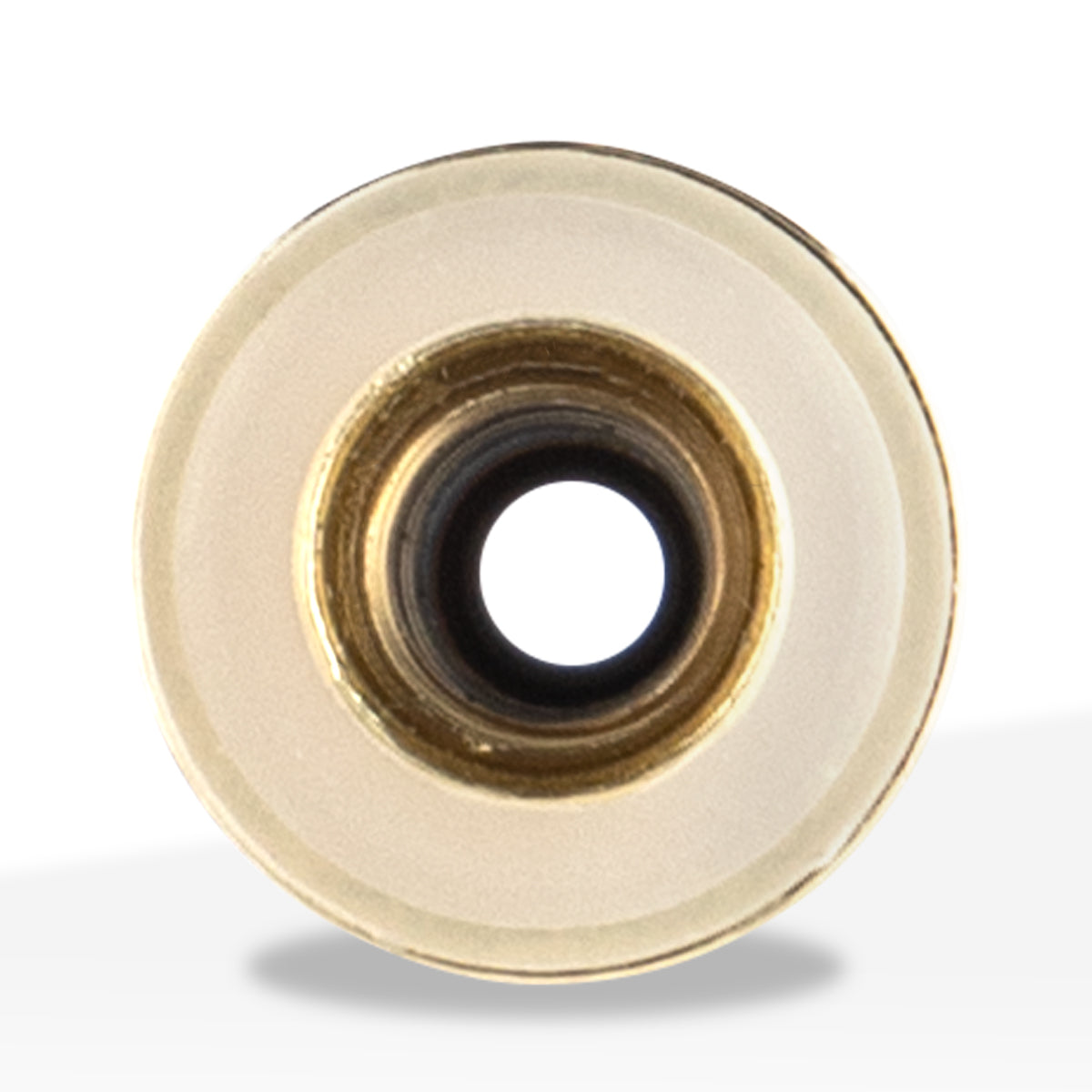 Vape Mouth Tip | Metal Flat | Various Colors - Press On - 100 Count - Gold