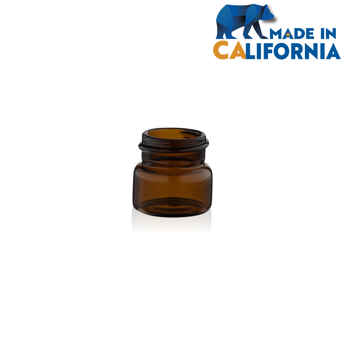 Glass Vial | Amber Glass Vial | 24mm - 5 mL - 144 Count Glass Vial Biohazard Inc